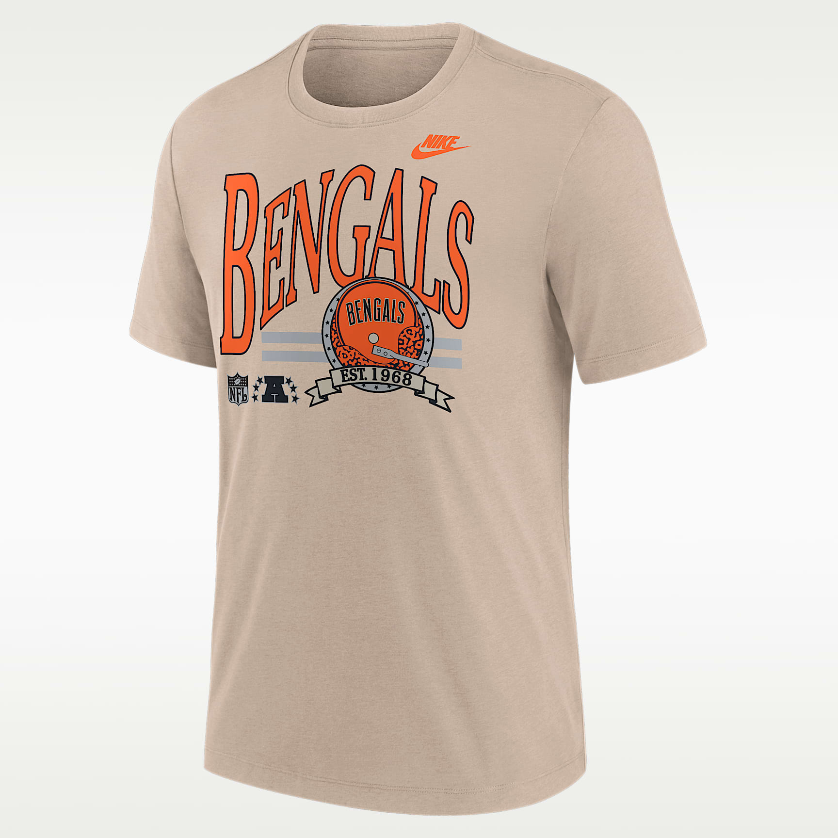Playera Nike de la NFL para hombre Cincinnati Bengals Rewind