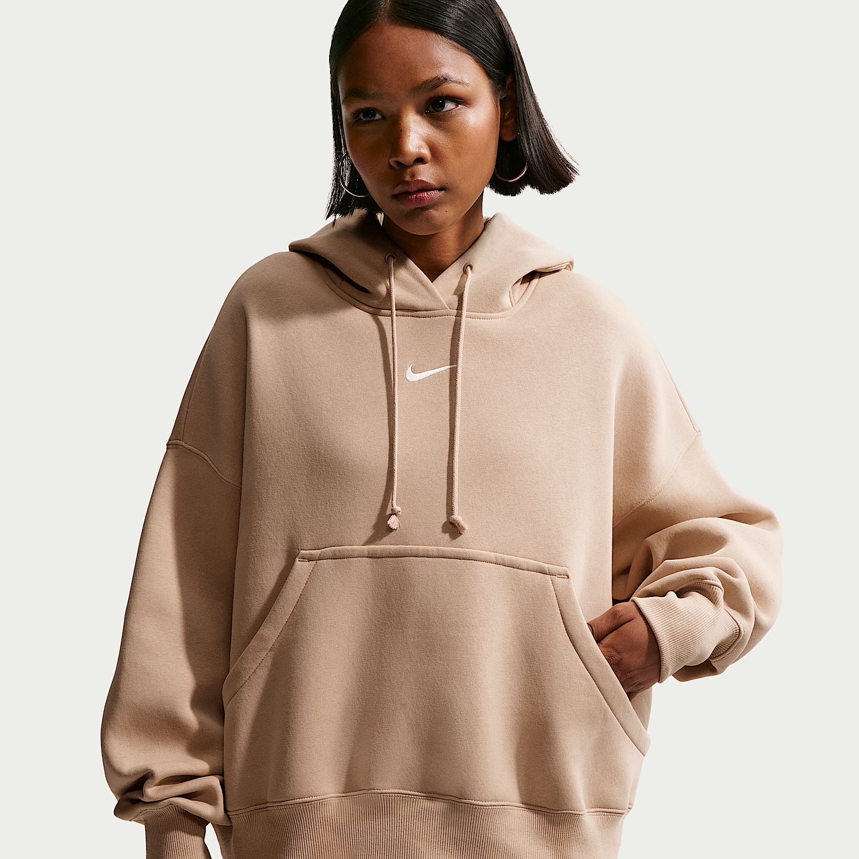 Damska bluza z kapturem o kroju over-oversize Nike Sportswear Phoenix Fleece