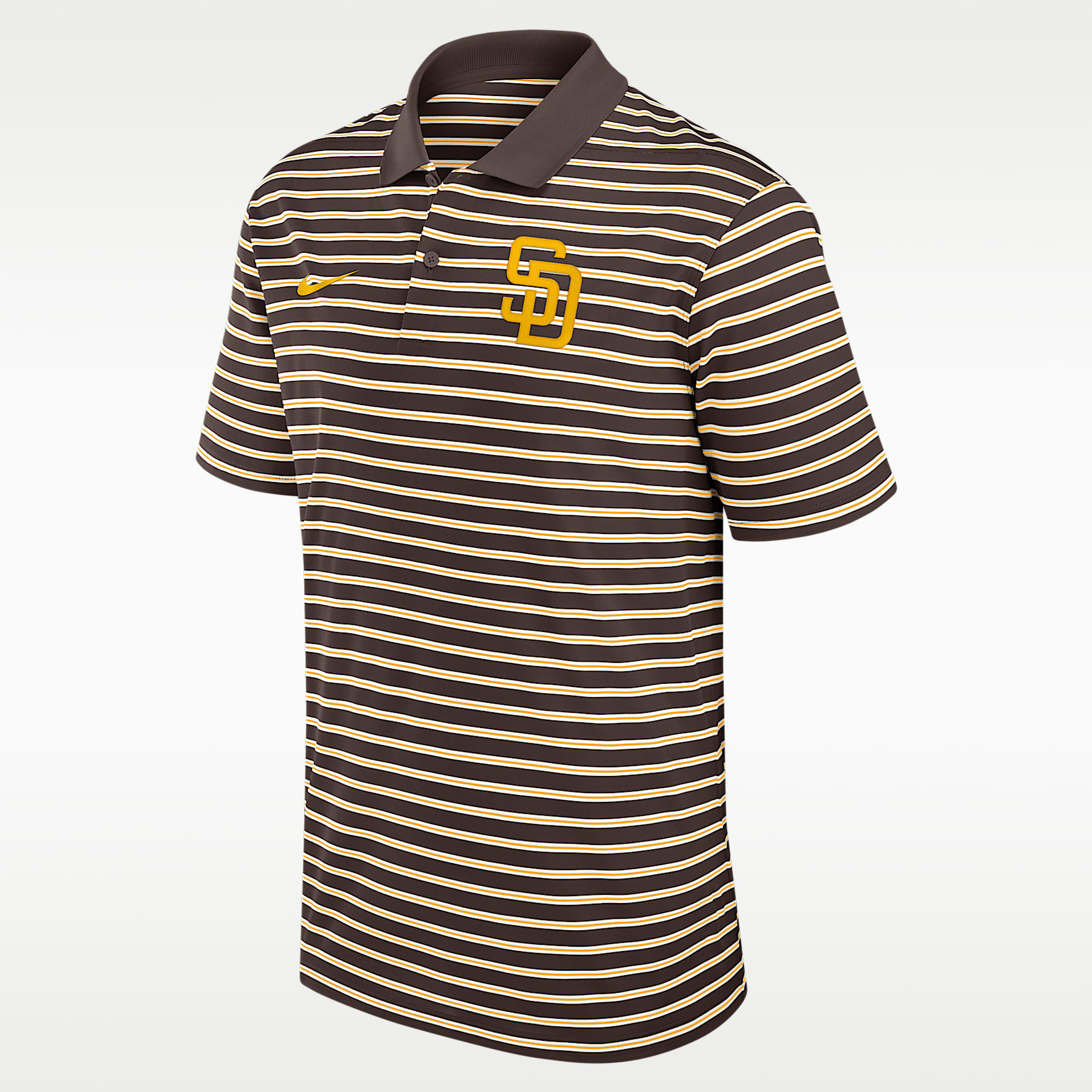 San Diego Padres Striped Victory Men's Nike Dri-FIT MLB Polo