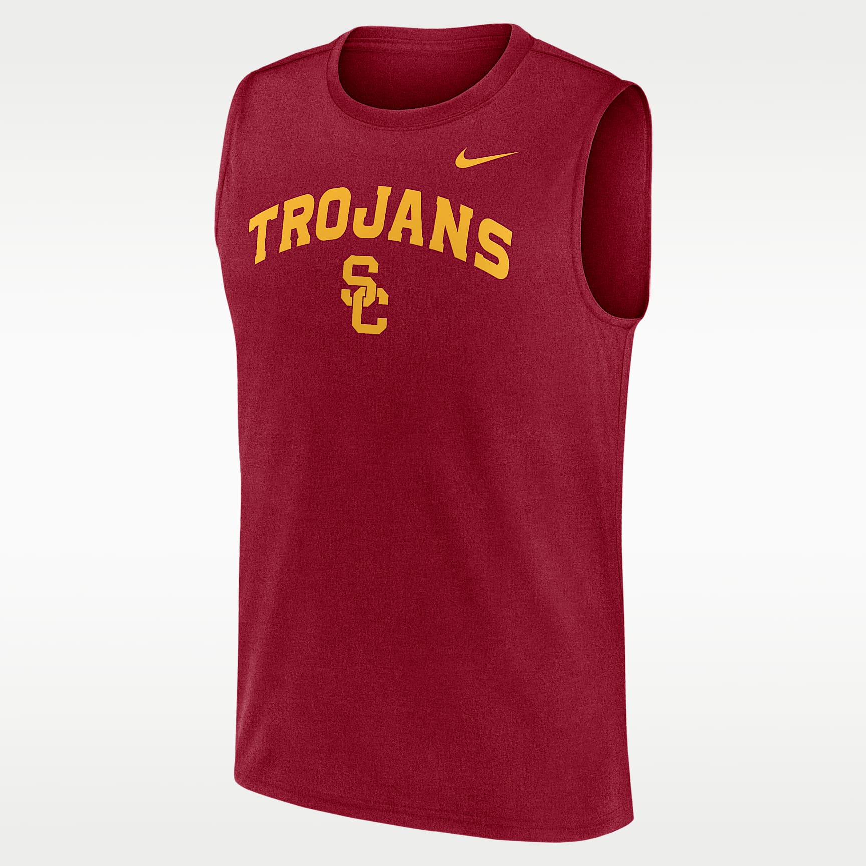 USC Primetime Arch Legend Men's Nike Dri-FIT College Muscle Tank Top