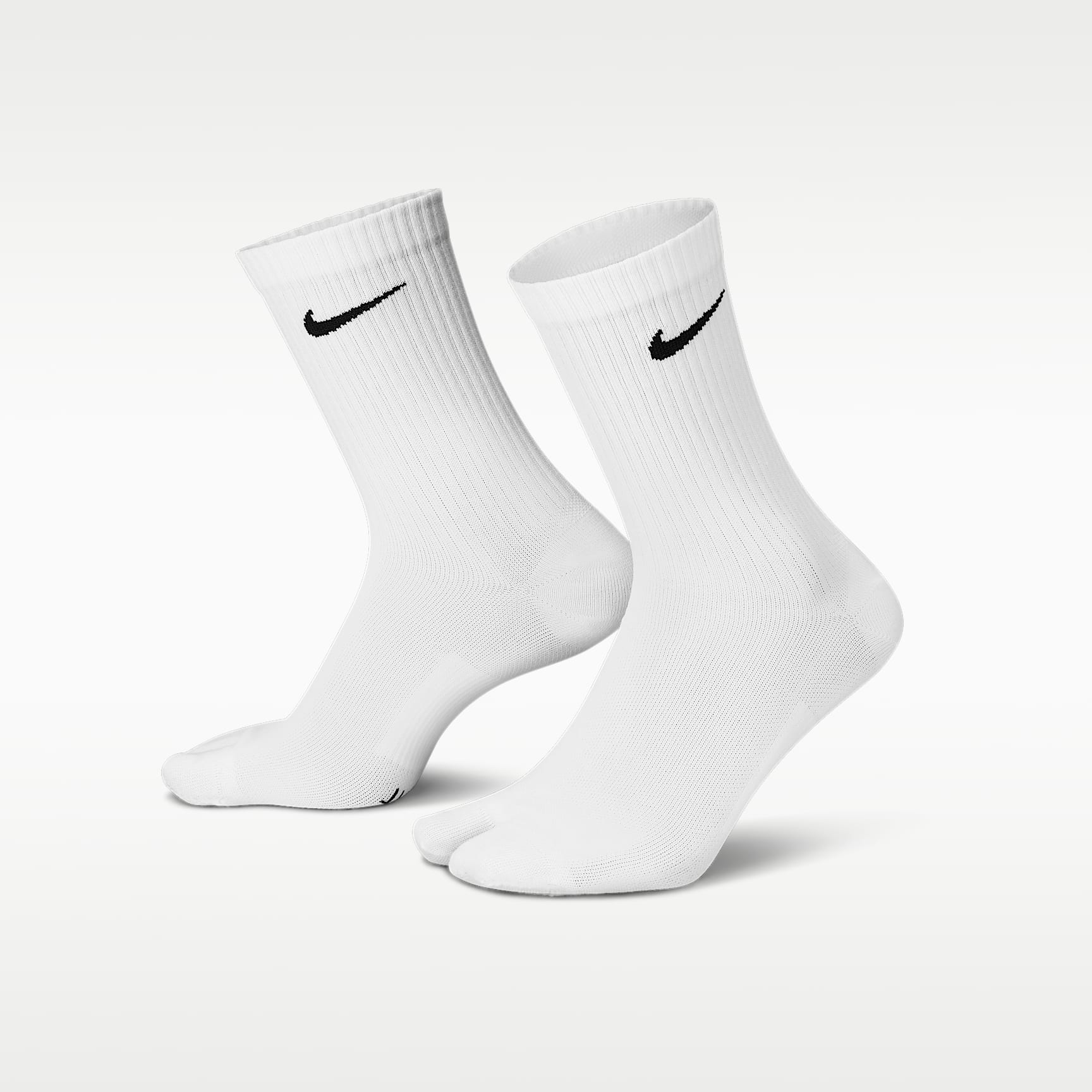 Nike Everyday Plus 'Rift' Lightweight Split-Toe Crew Socks (1 Pair)
