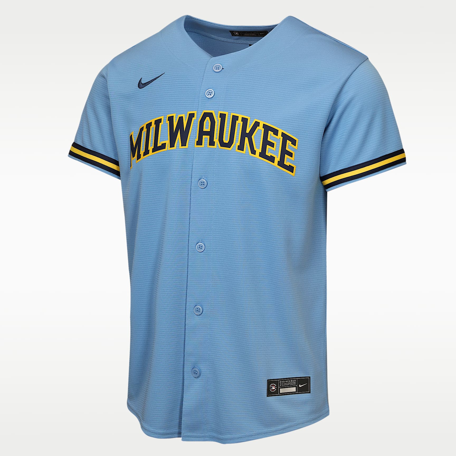 Jackson Chourio Milwaukee Brewers Big Kids' Nike MLB Replica Jersey