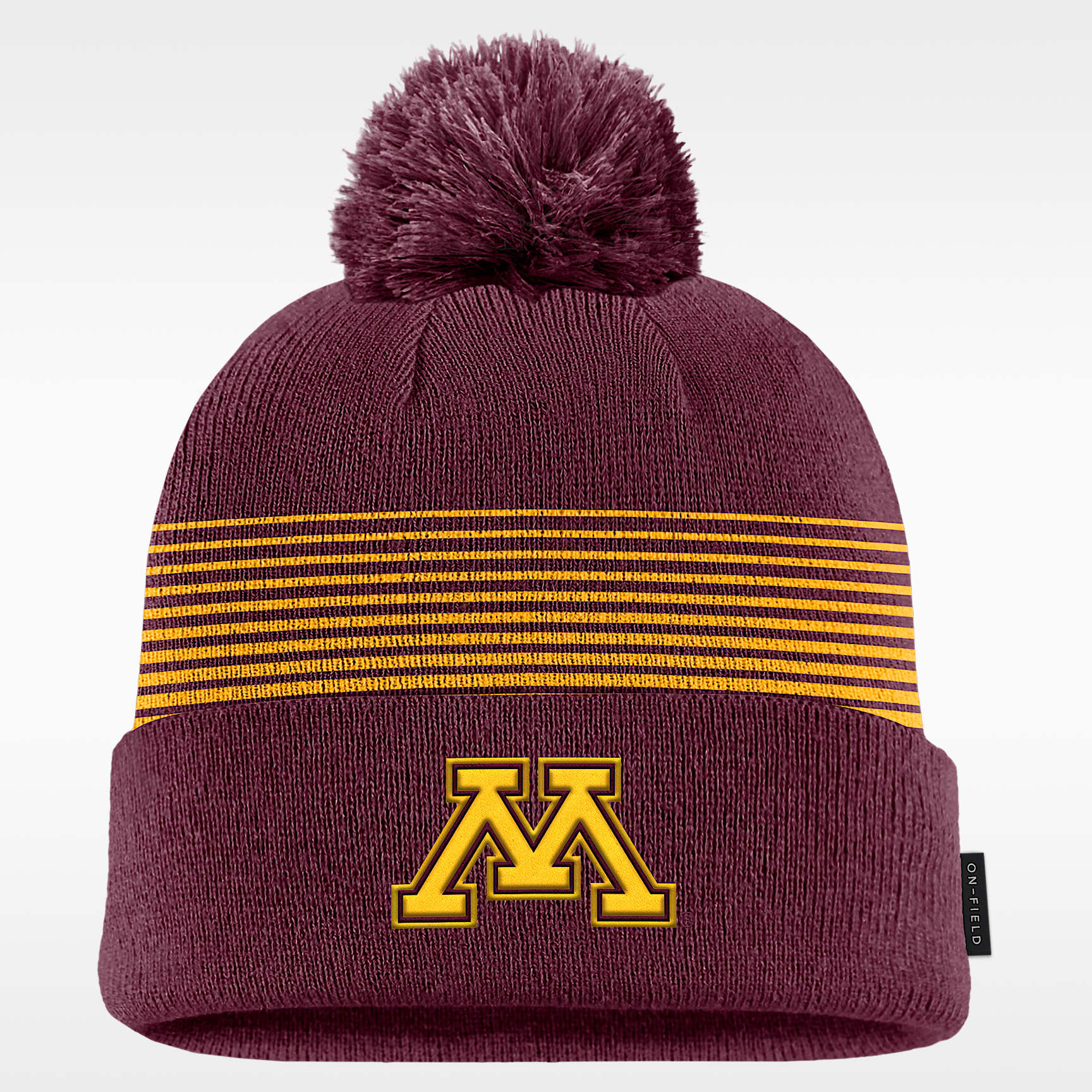 Minnesota Sideline Peak Men's Nike College Cuffed Pom Beanie