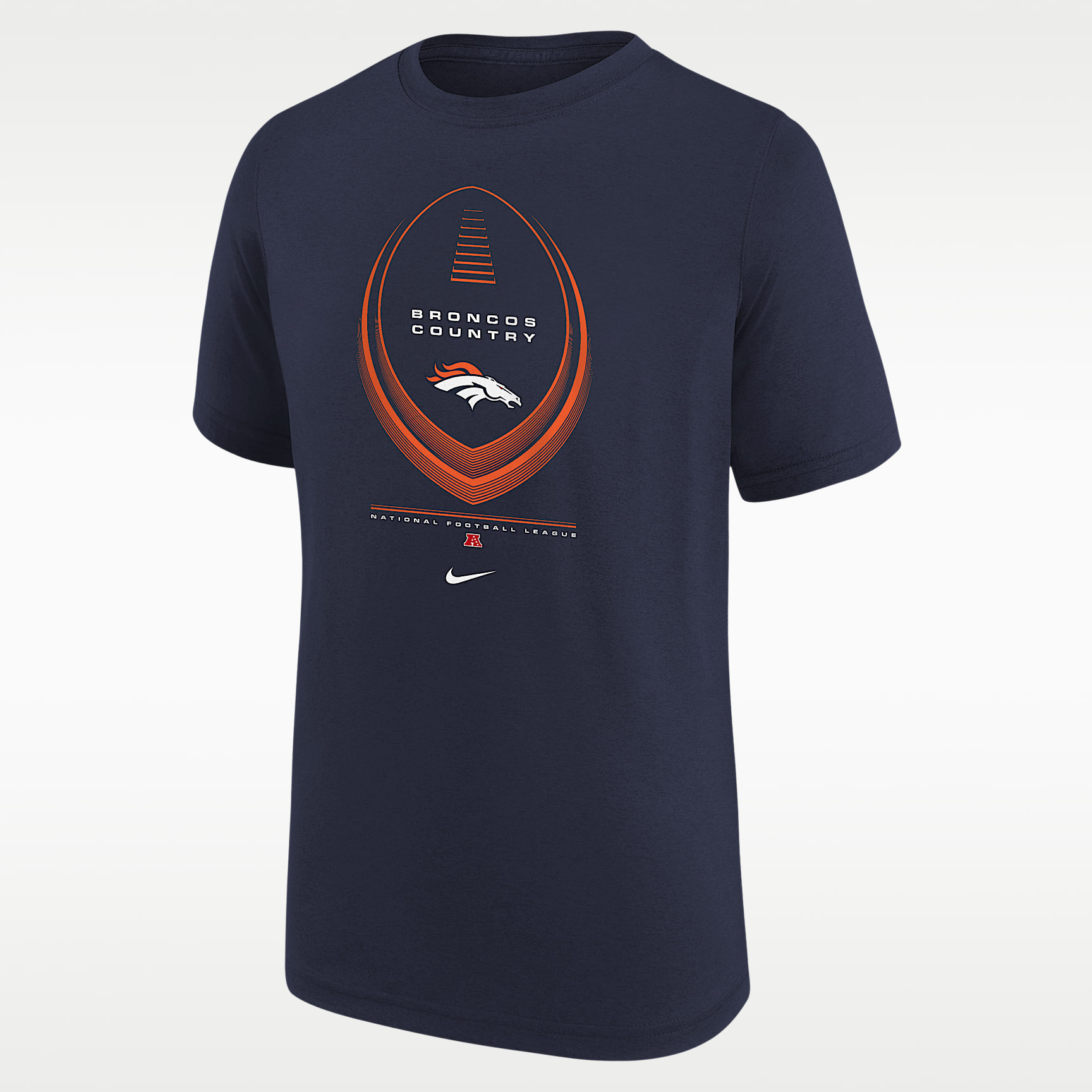 Denver Broncos Icon Legend Edition Big Kids' Nike Dri-FIT NFL T-Shirt