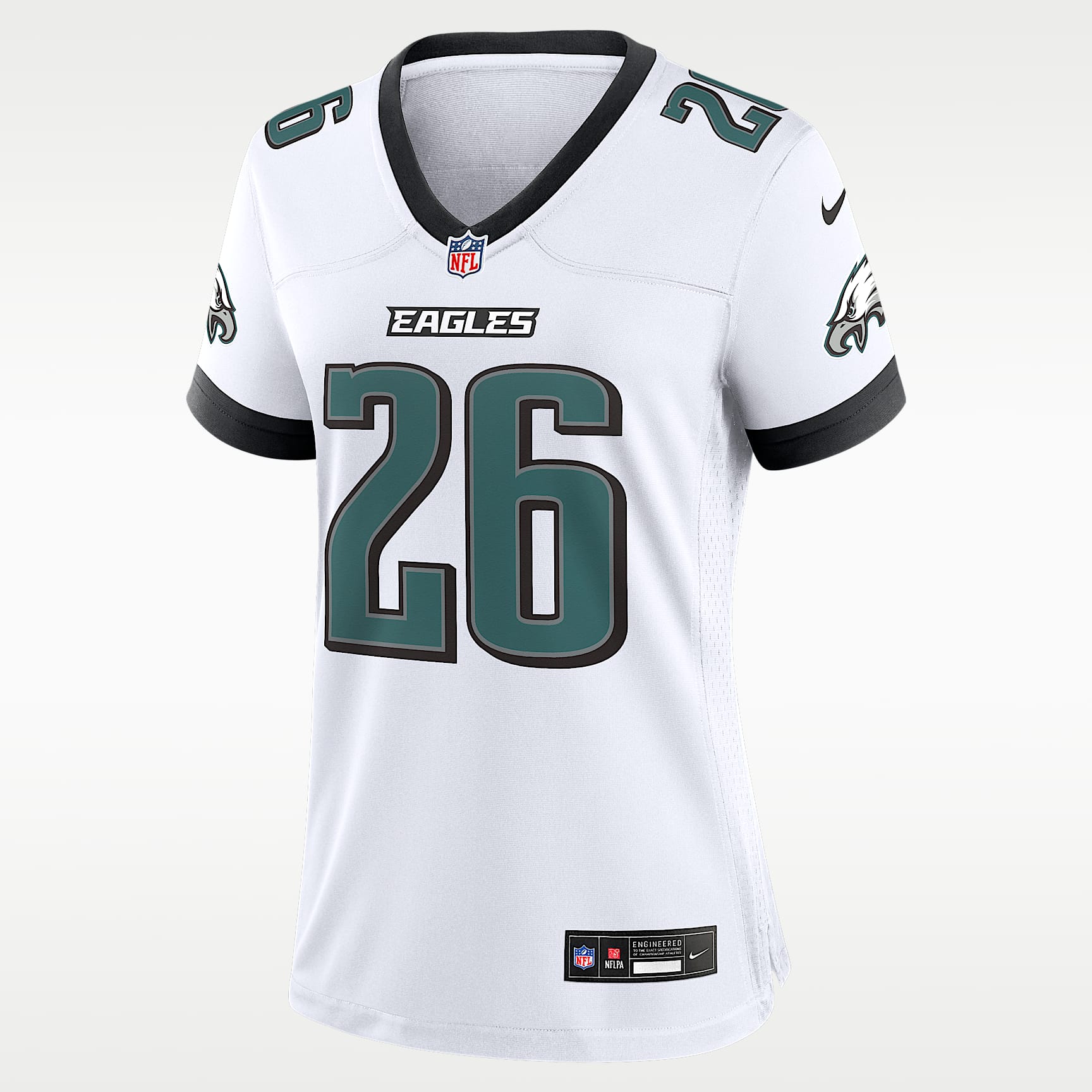 Jersey Nike de la NFL Game para mujer Saquon Barkley Philadelphia Eagles