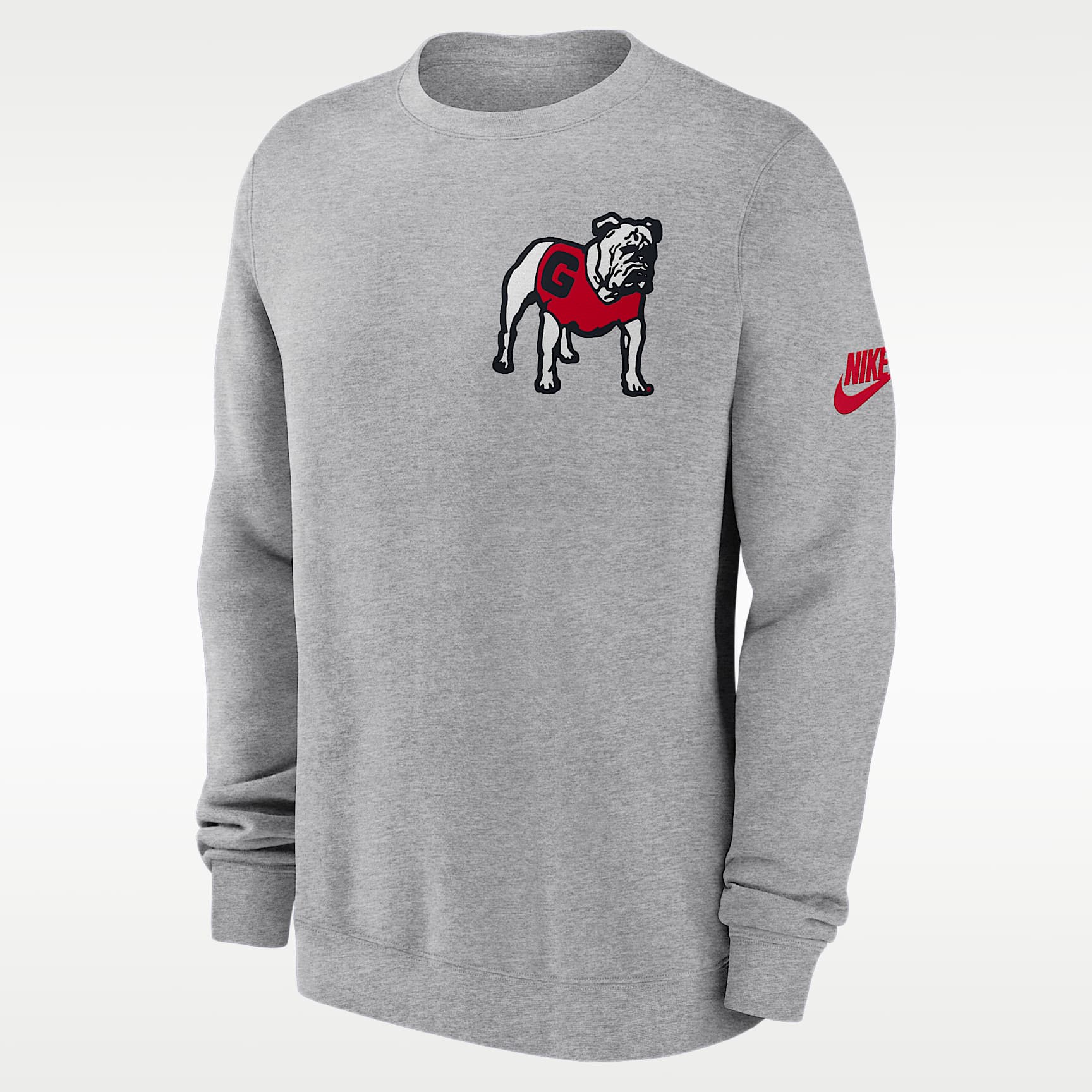 Georgia Legacy Men's Nike College Pullover Crew