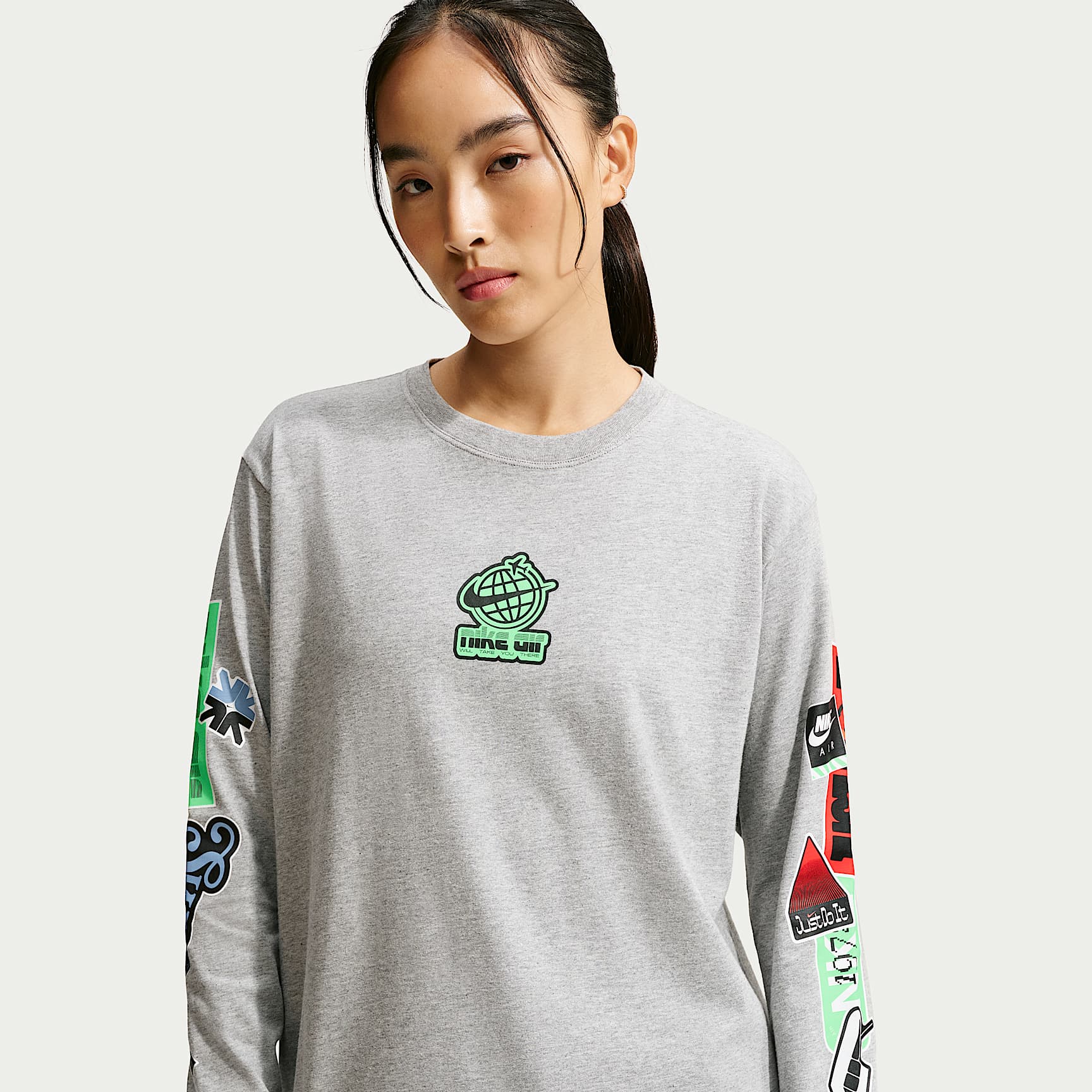 Nike Sportswear Classic Women's Oversized Long-Sleeve T-Shirt