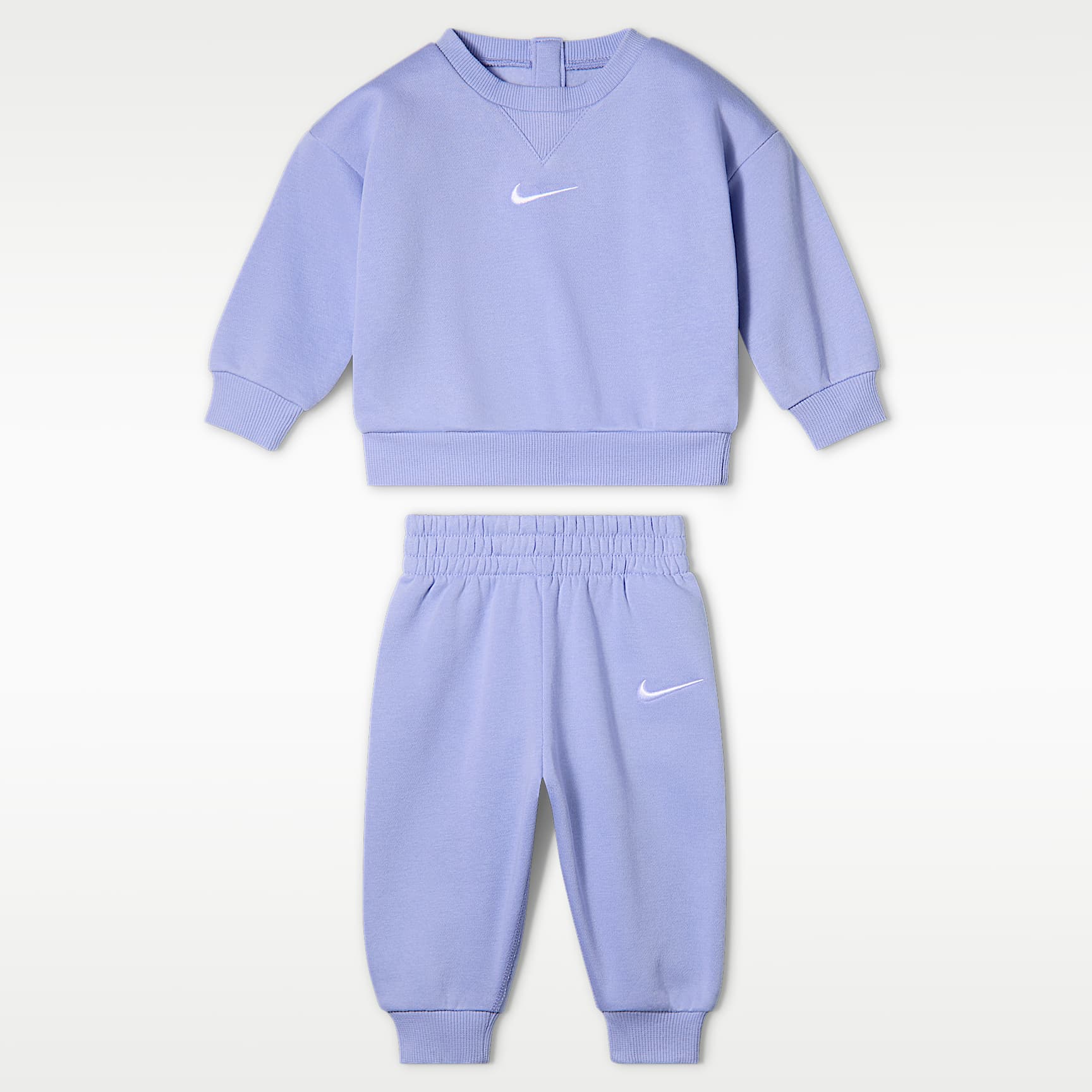 Nike Baby (0–9M) Essential Fleece 2-Piece Crew Set