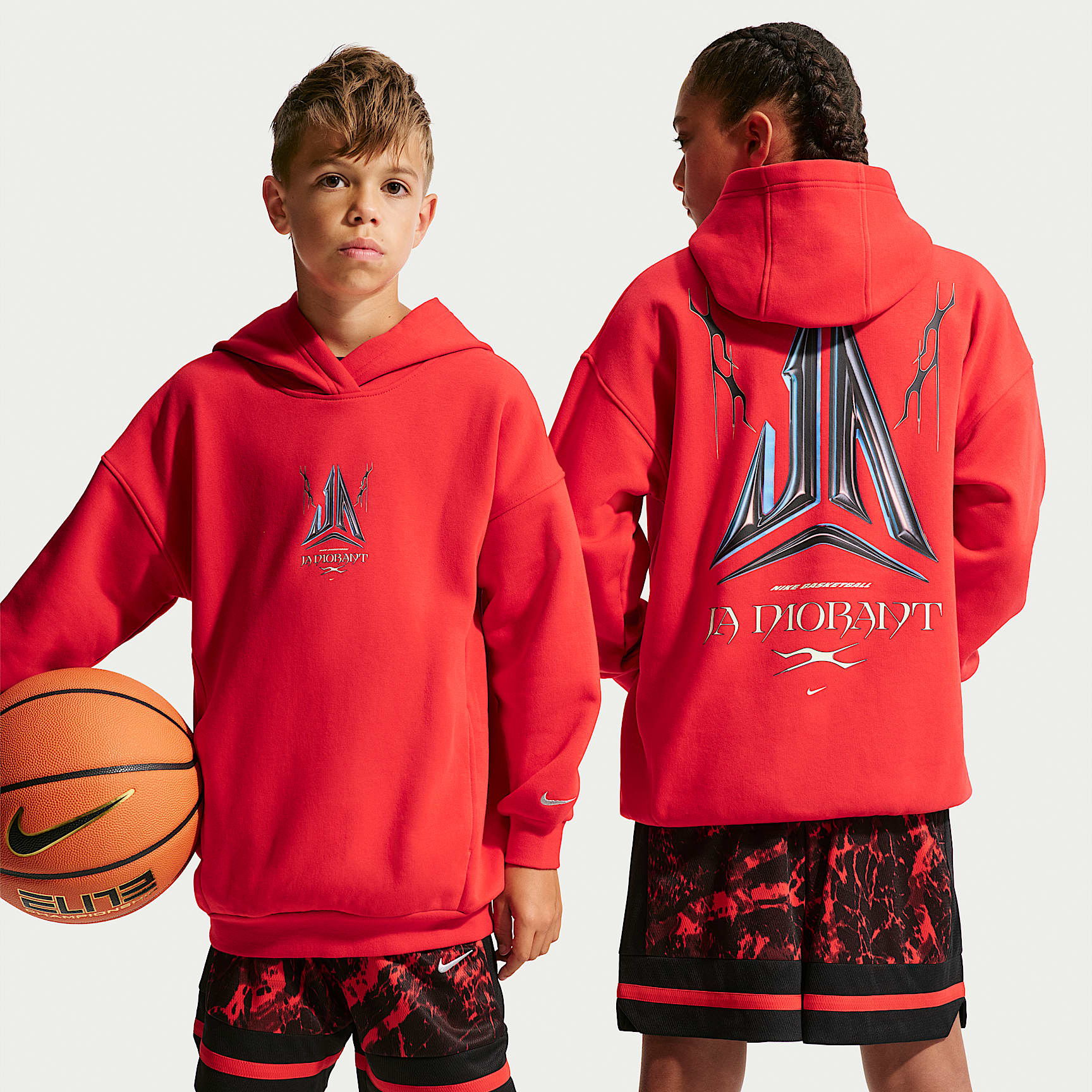 Ja Older Kids' Club Fleece Oversized Hoodie