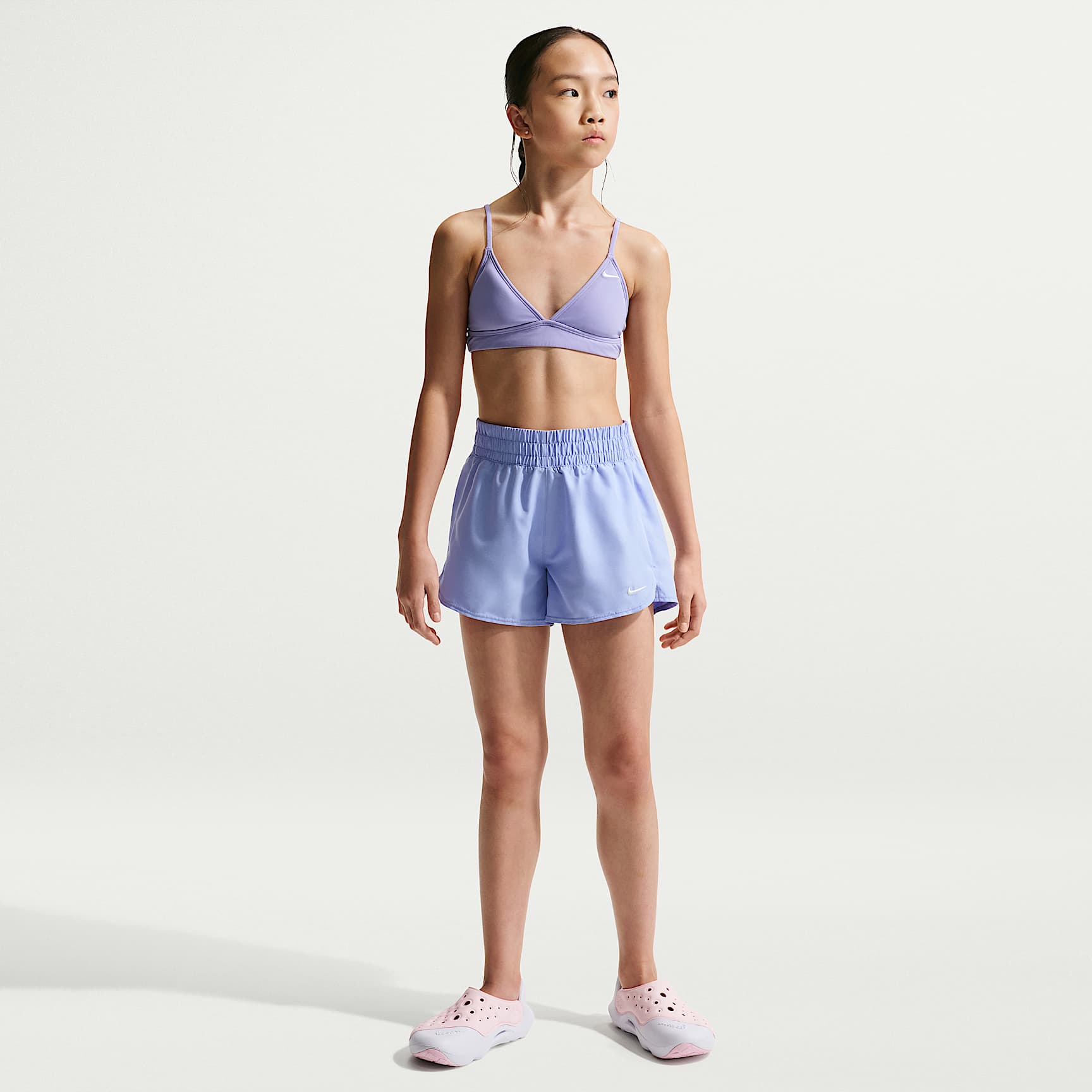 Shorts de vóleibol de 8 cm para niña talla grande Nike Swim