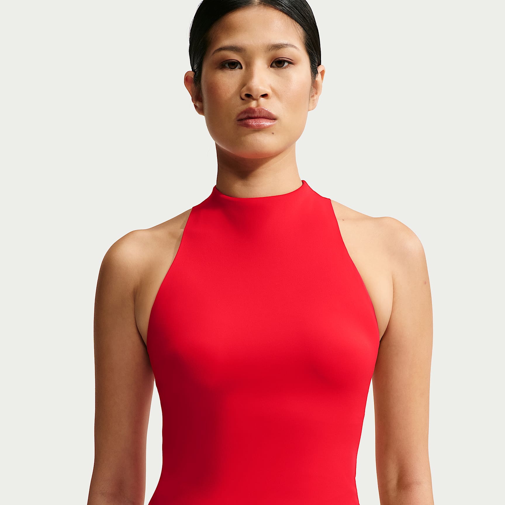 NikeSKIMS Matte Women's Mock-Neck Racerback Tank Top