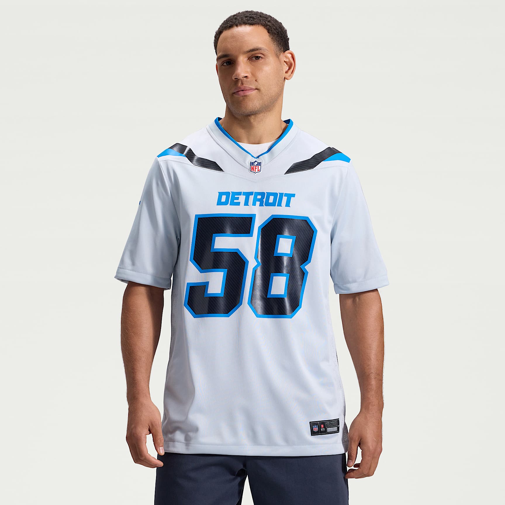 Penei Sewell Detroit Lions Rivalries Collection Men's Nike NFL Game Jersey
