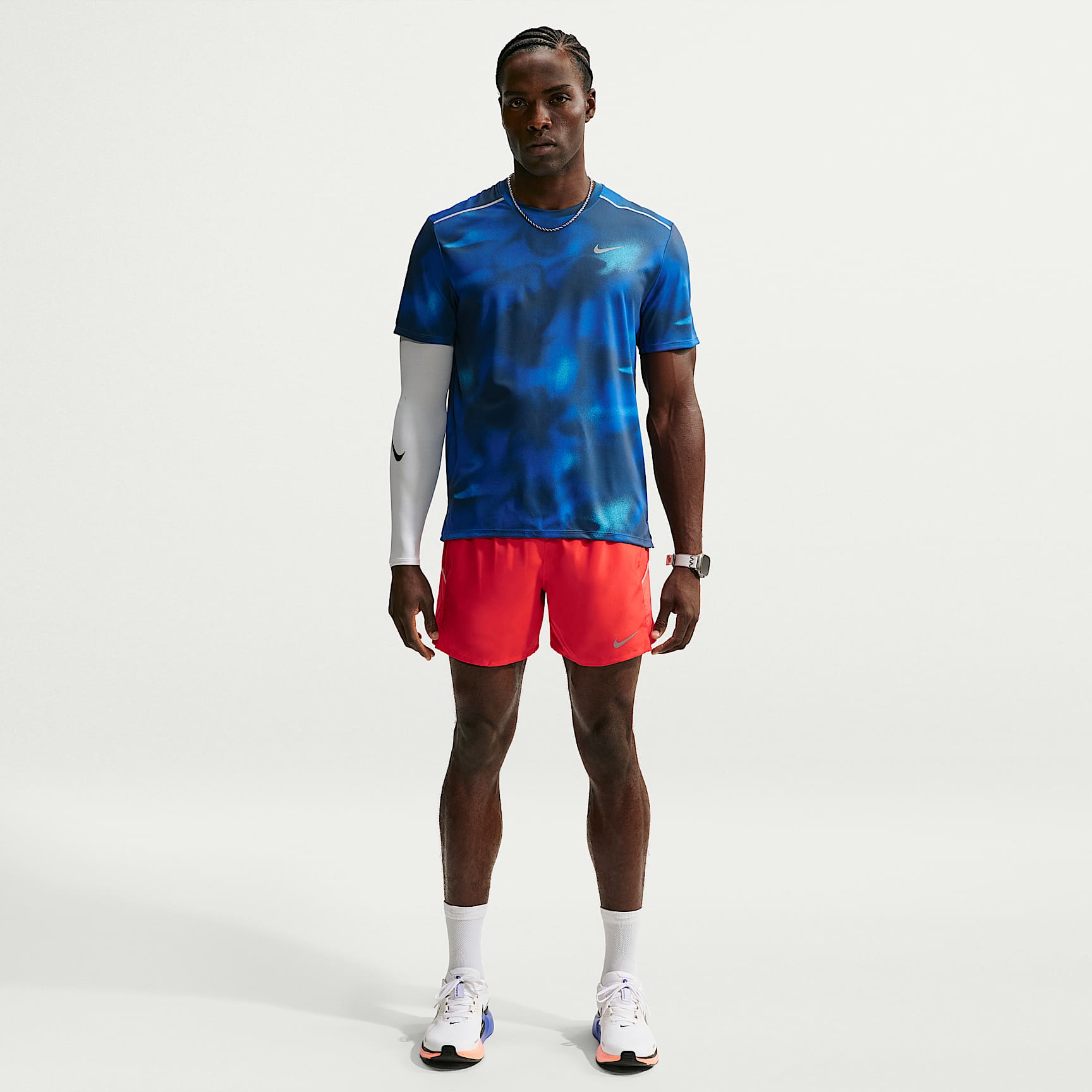 Nike Miler Men's Dri-FIT 12.5cm (Approx.) Brief-Lined Running Shorts