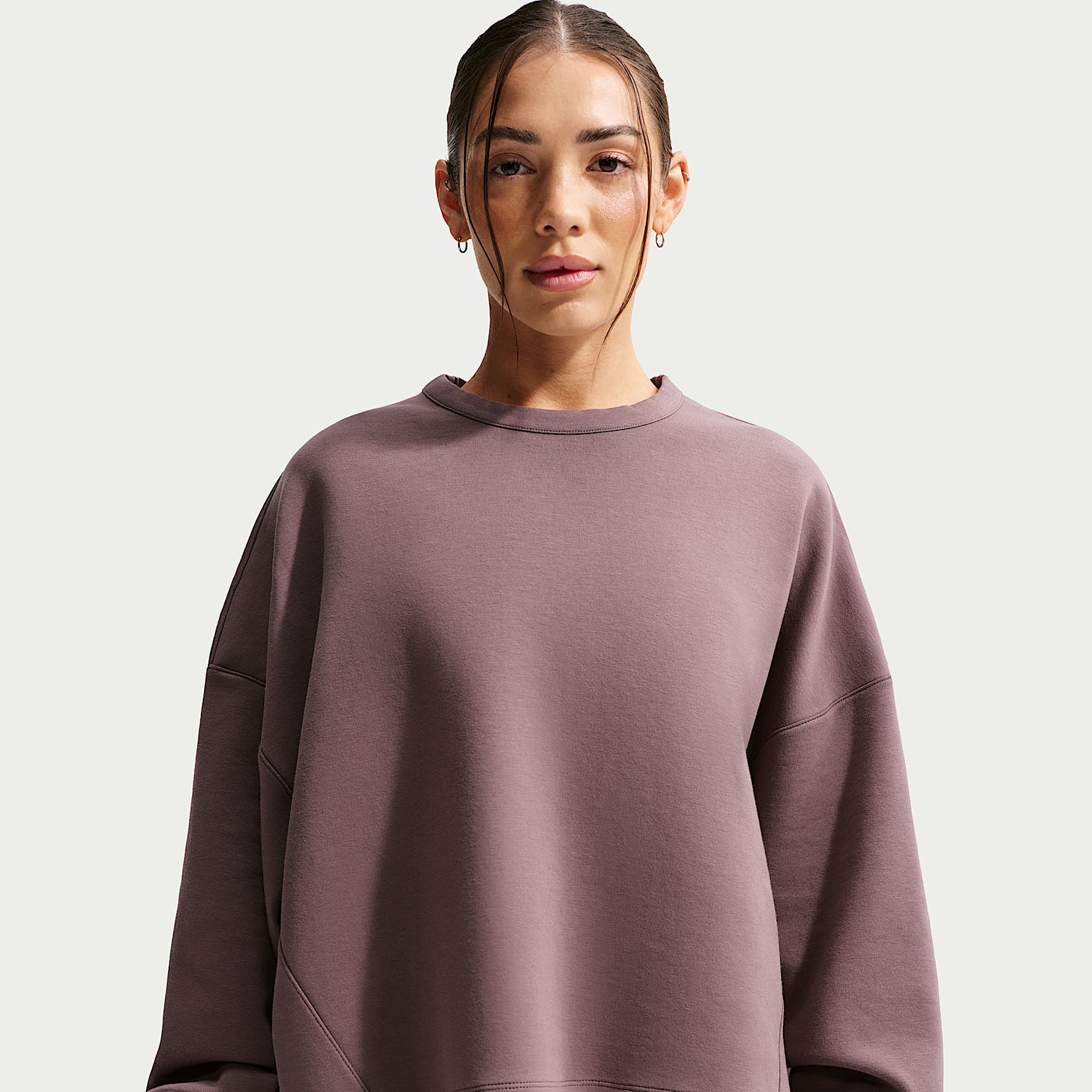 Nike 24.7 ImpossiblySoft Women's Dri-FIT Oversized Crew-Neck Top