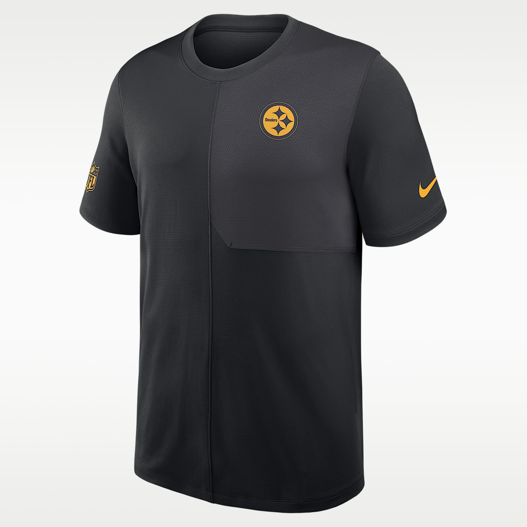 Playera Nike Dri-FIT de la NFL para hombre Pittsburgh Steelers Sideline Coach