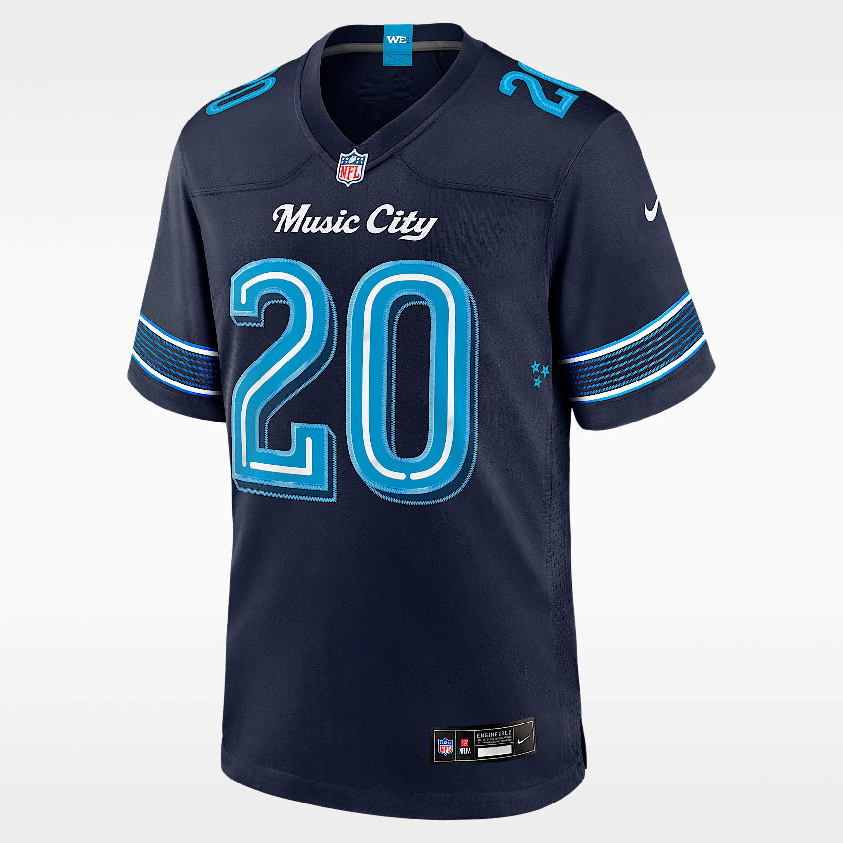 Tony Pollard Tennessee Titans Rivalries Collection Men's Nike NFL Game Jersey
