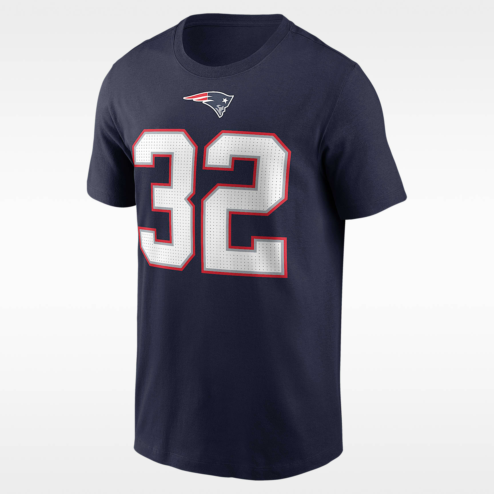 TreVeyon Henderson New England Patriots Men's Nike NFL T-Shirt