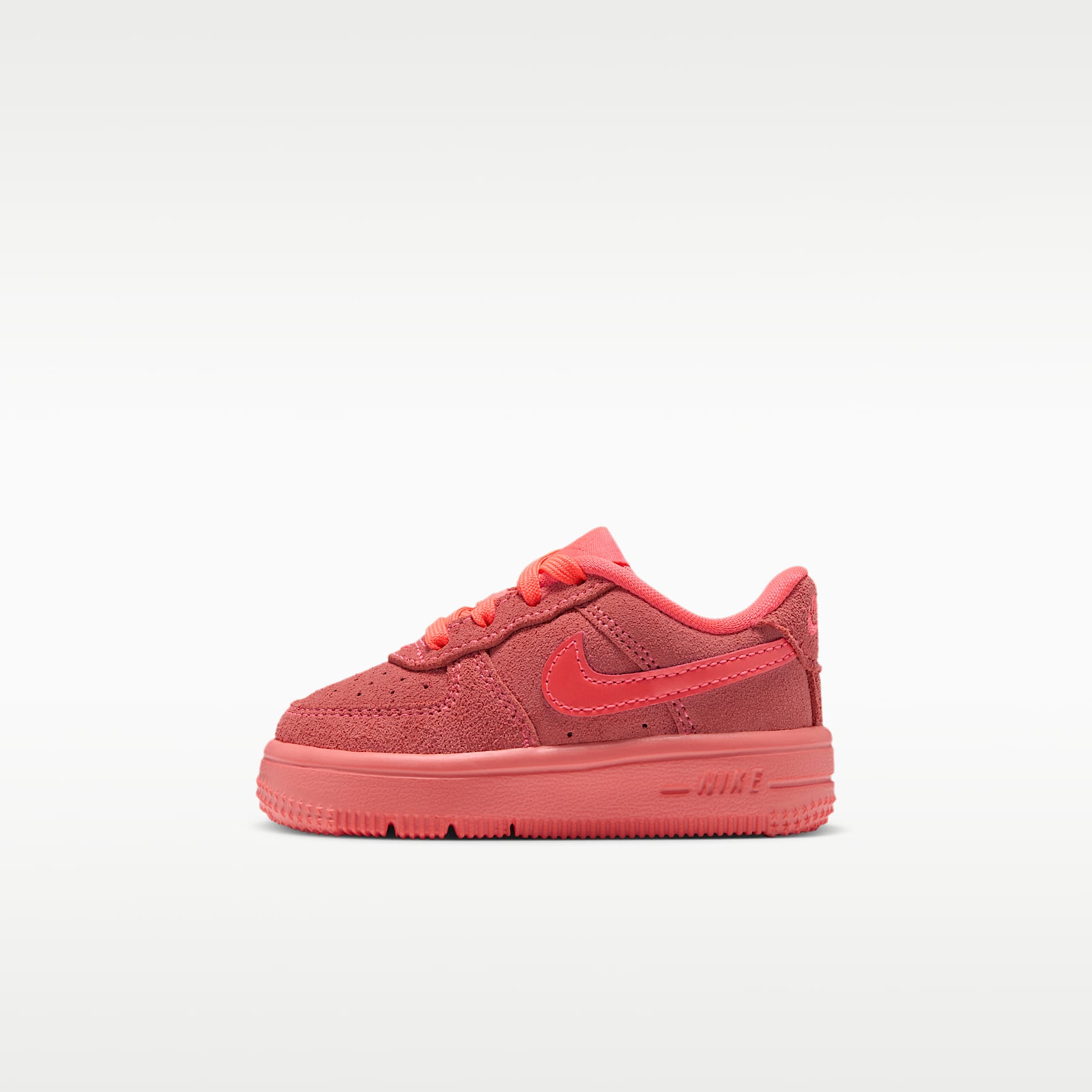 Tenis para bebé e infantil Nike Force 1 Low Suede