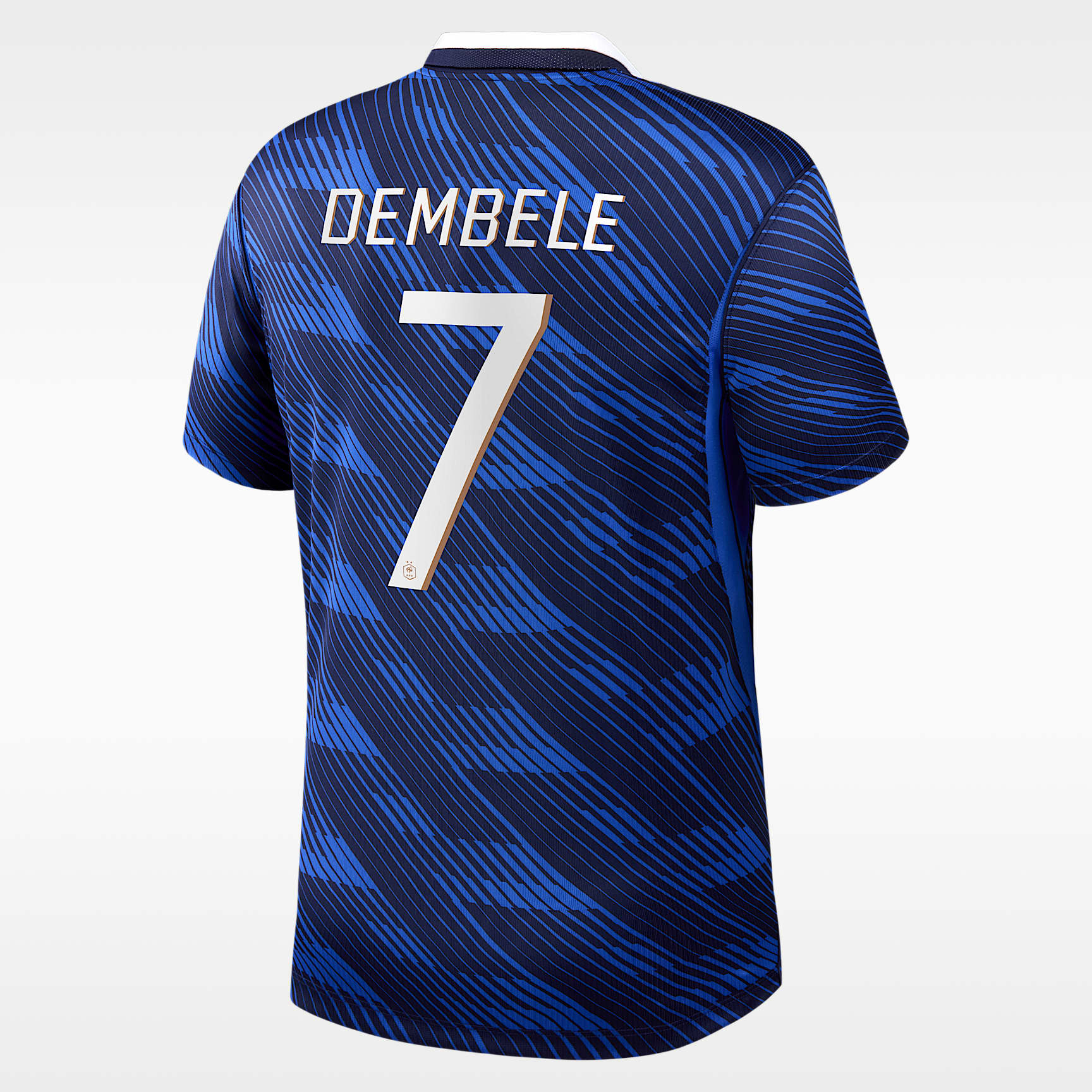 Jersey de fútbol Nike Dri-FIT para hombre Ousmane Dembélé France National Team 2026 Stadium Home