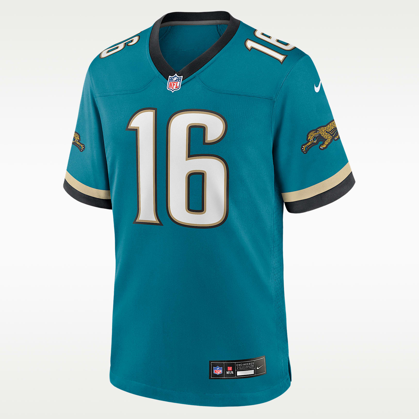 Jersey de fútbol americano Game para hombre NFL Jacksonville Jaguars (Trevor Lawrence)