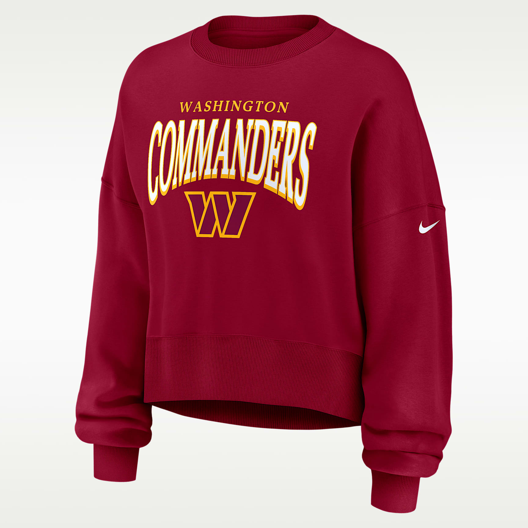 Washington Commanders Rewind Phoenix Women's Nike NFL Oversized Pullover Crew