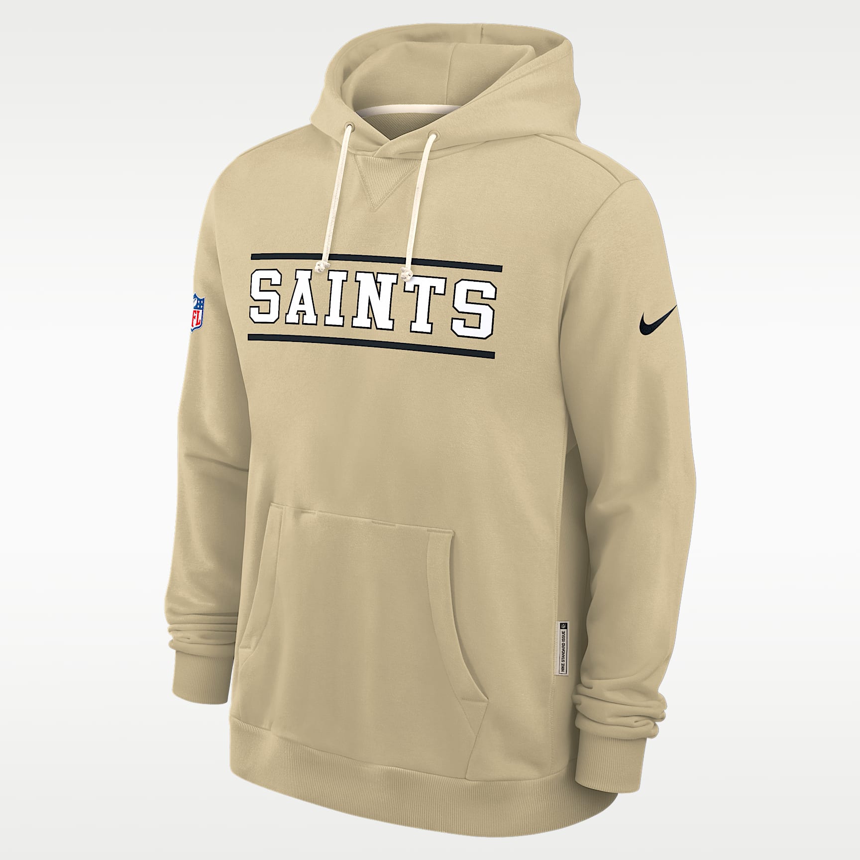 New Orleans Saints Alt Standard Issue Men's Nike Dri-FIT NFL Pullover Hoodie