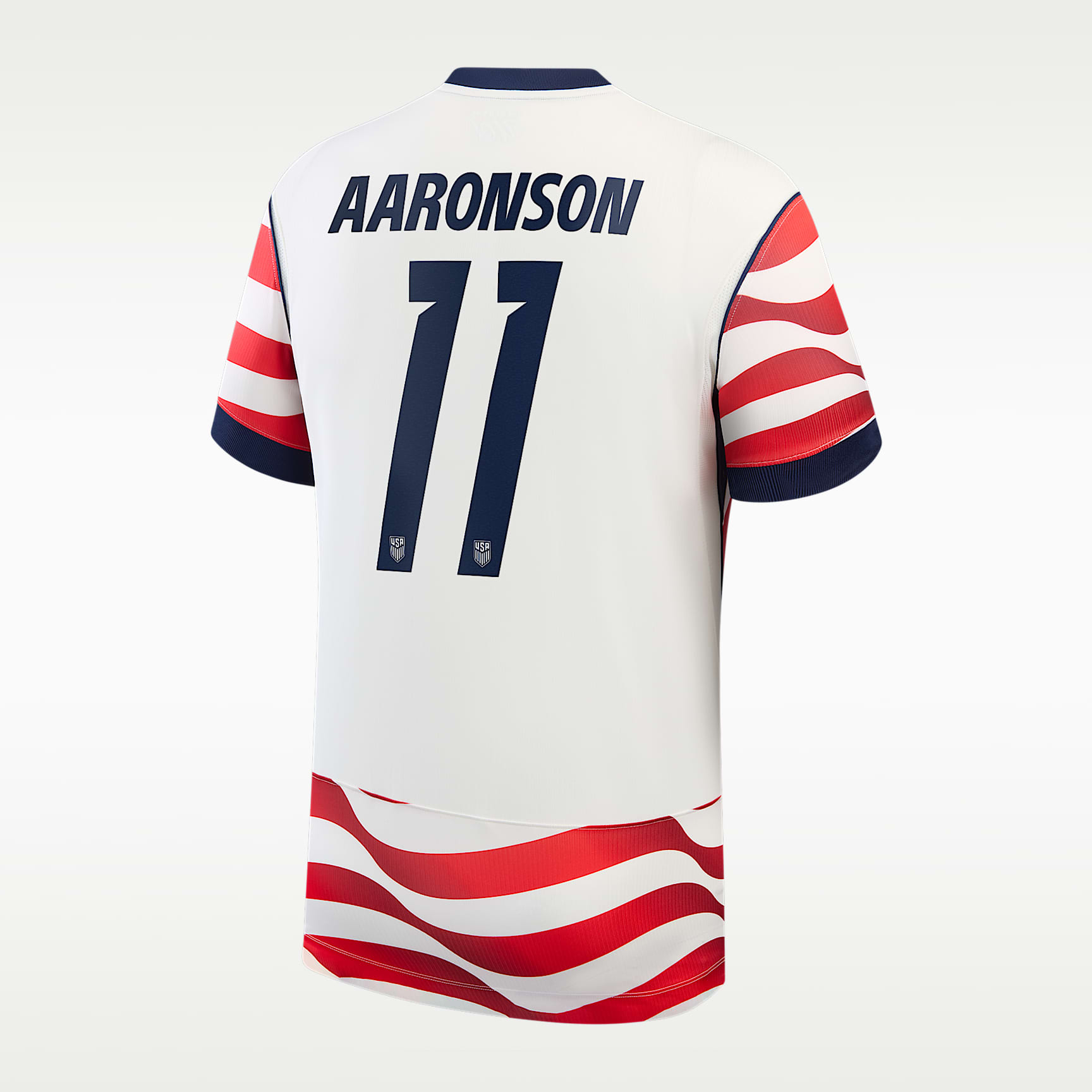 Brenden Aaronson USMNT 2026 Stadium Home Men's Nike Dri-FIT Soccer Jersey