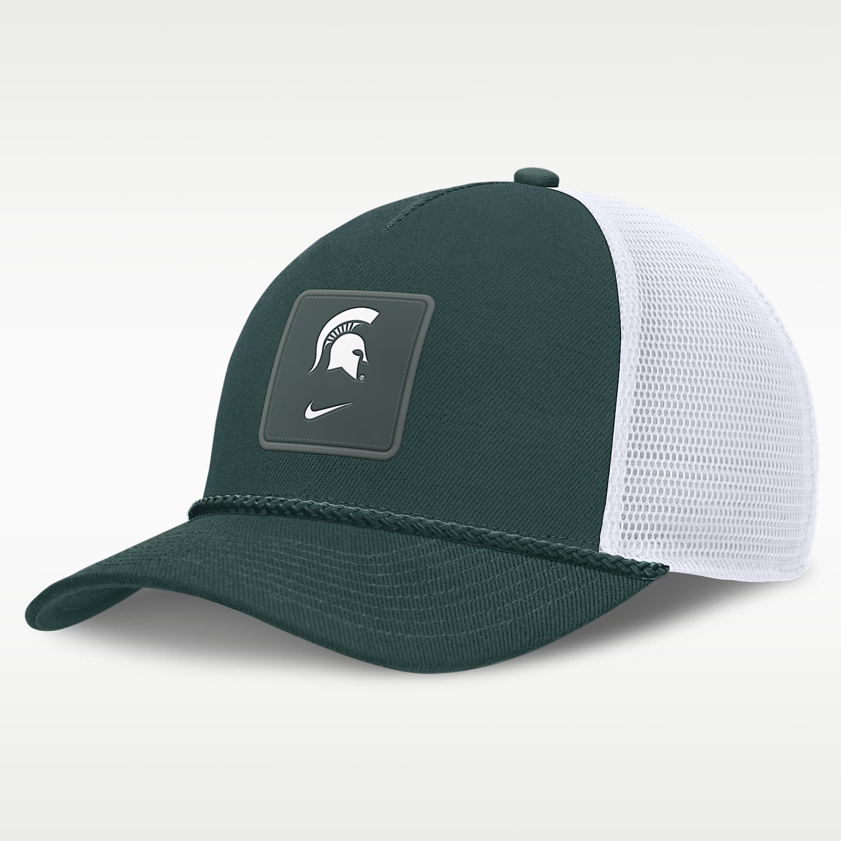 Michigan State Sideline Gameday Rope Men's Nike College Trucker Adjustable Hat