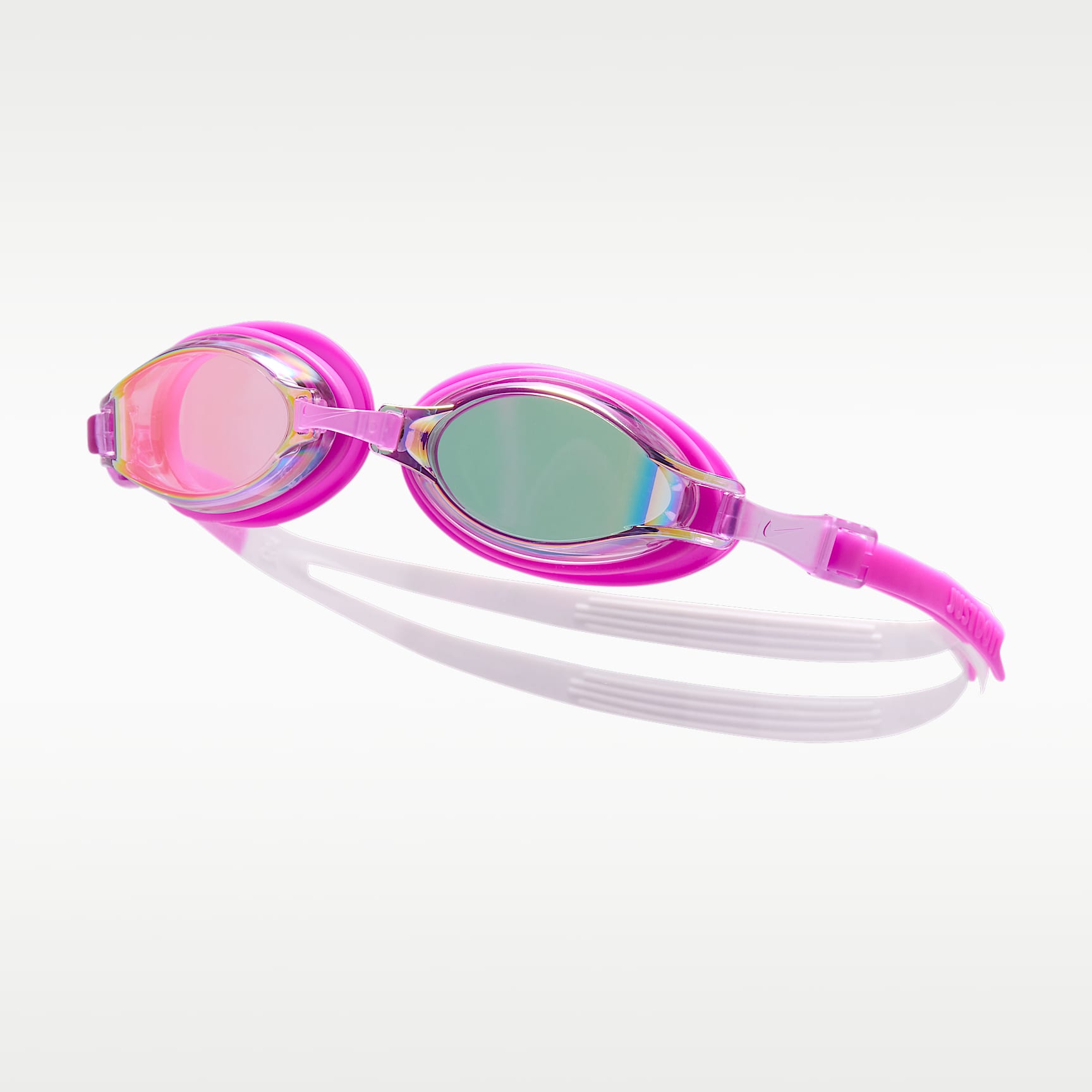 Goggles espejados cromados Nike Swim