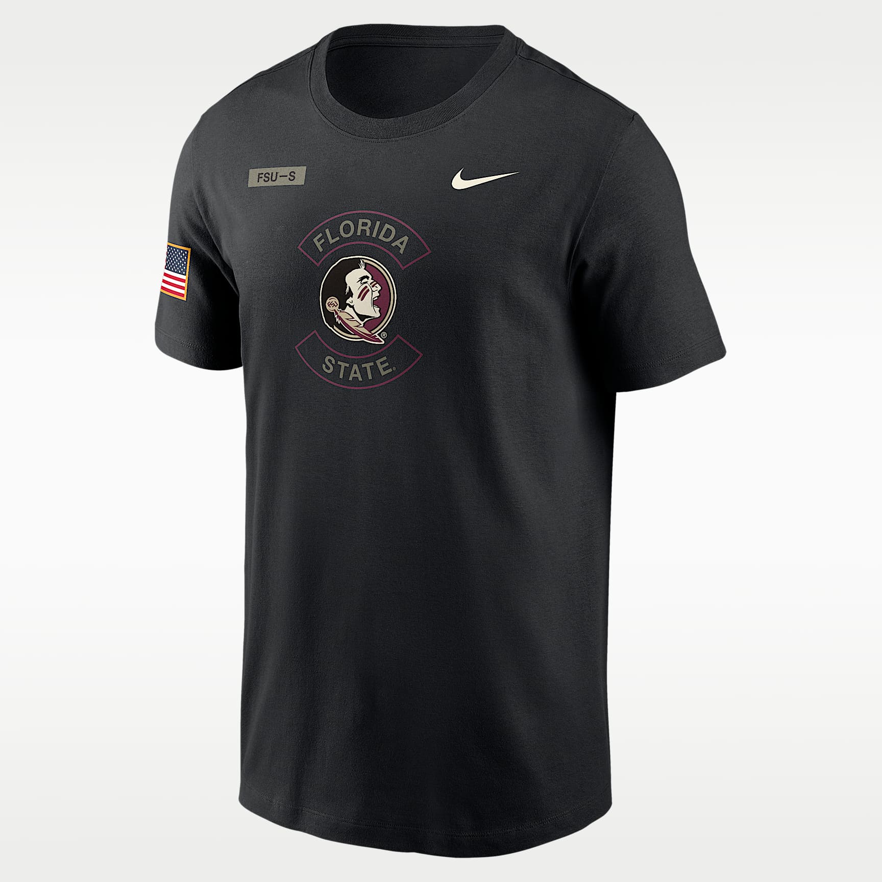 Florida State Military Appreciation Men's Nike Dri-FIT College T-Shirt