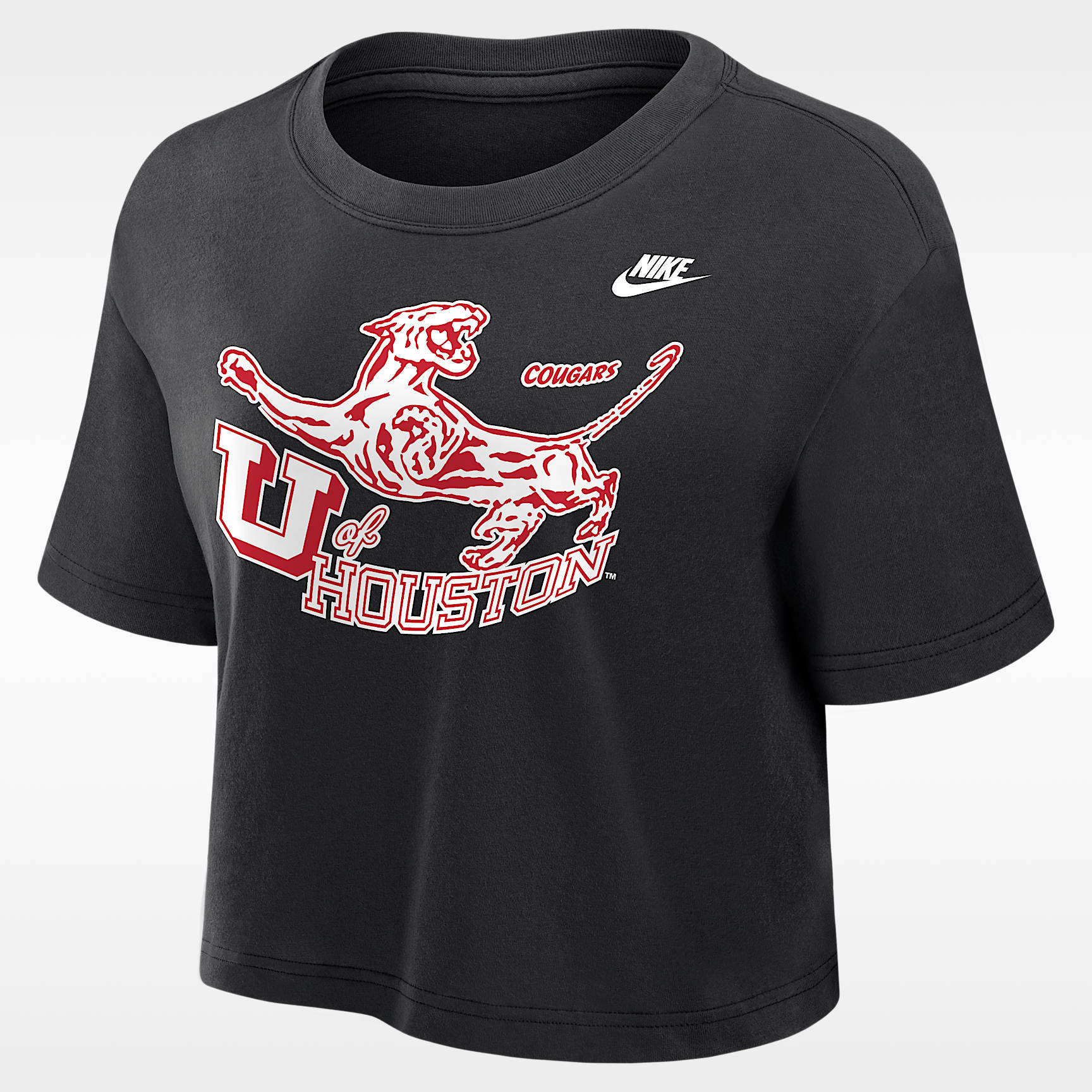 Houston Cougars Women's Nike Dri-FIT Cropped T-Shirt