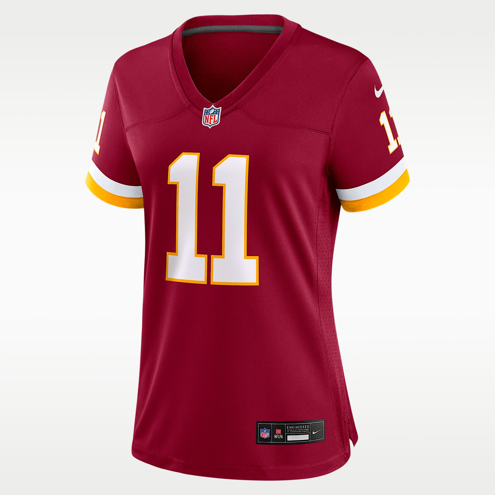 Jersey Nike de la NFL Game para mujer Luke McCaffrey Washington Commanders