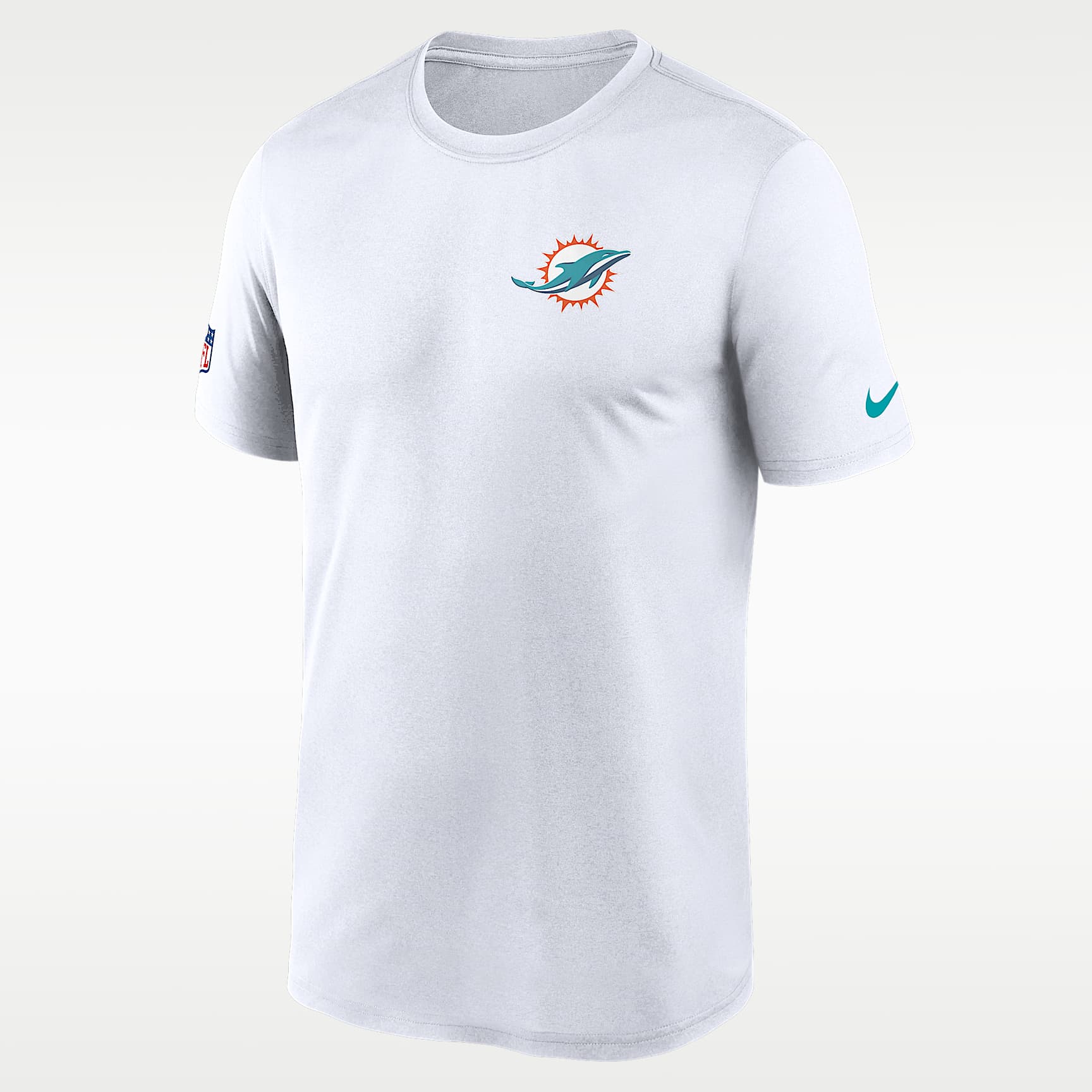 Playera Nike Dri-FIT de la NFL para hombre Miami Dolphins Legend Small Logo