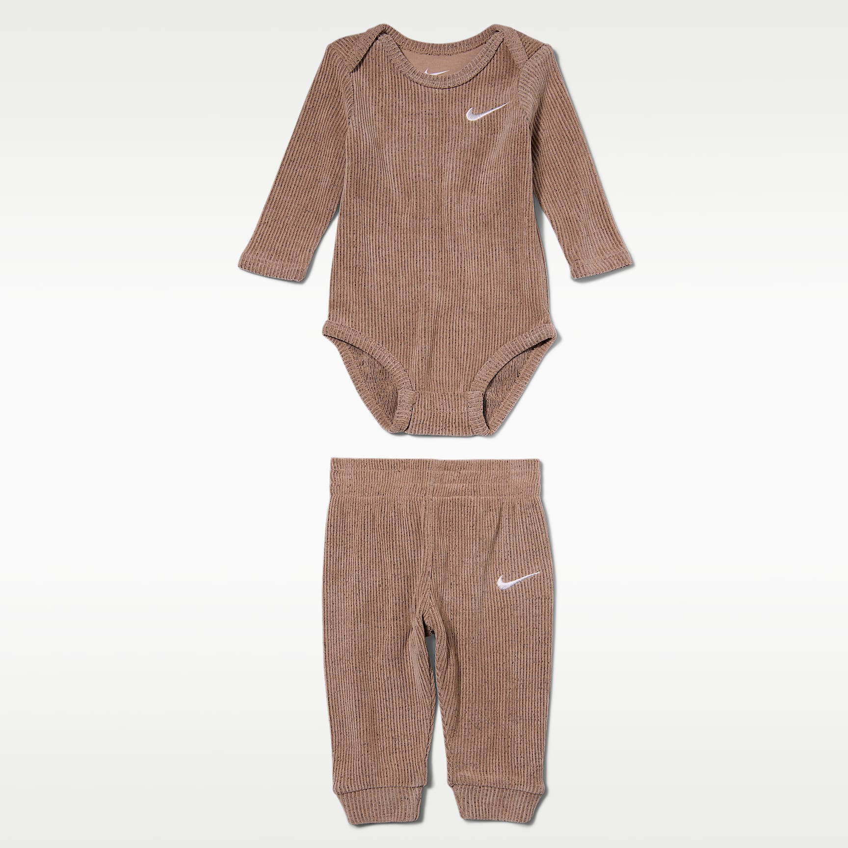 Nike Baby Essentials Baby (0-6M) Long-Sleeve Bodysuit and Pants Set