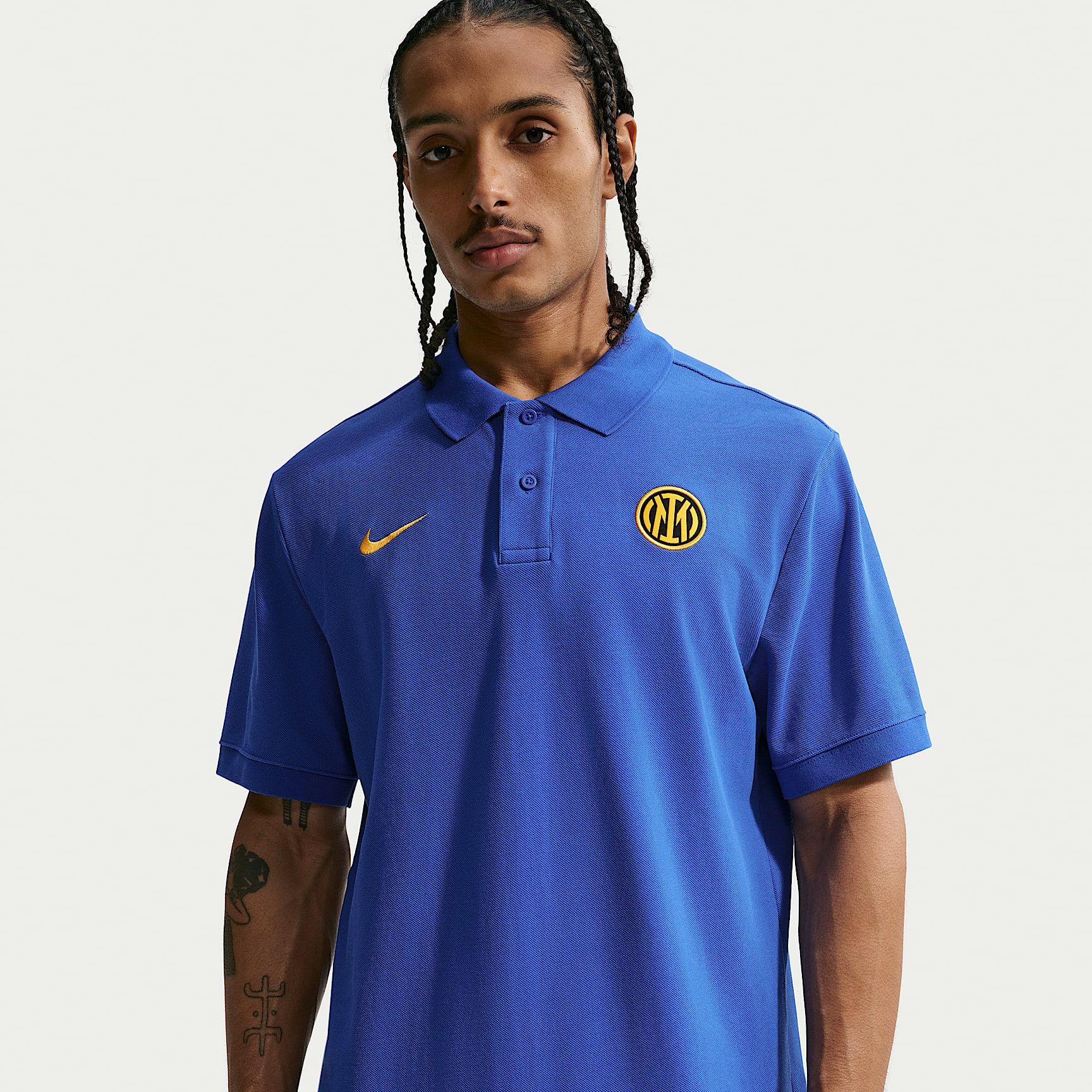 Inter Milan Club Men's Nike Football Polo