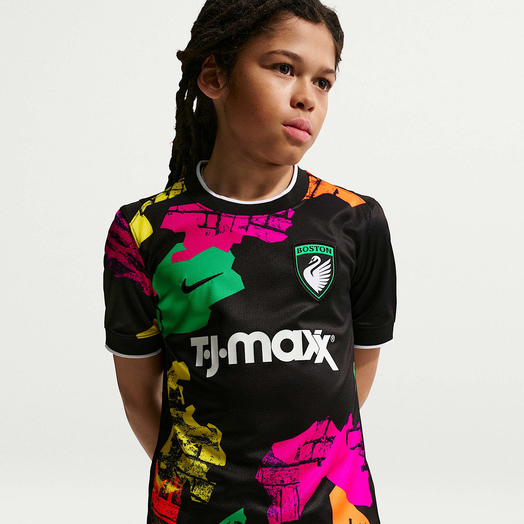 Boston Legacy Stadium Edition Big Kids' Nike Dri-FIT Replica Jersey