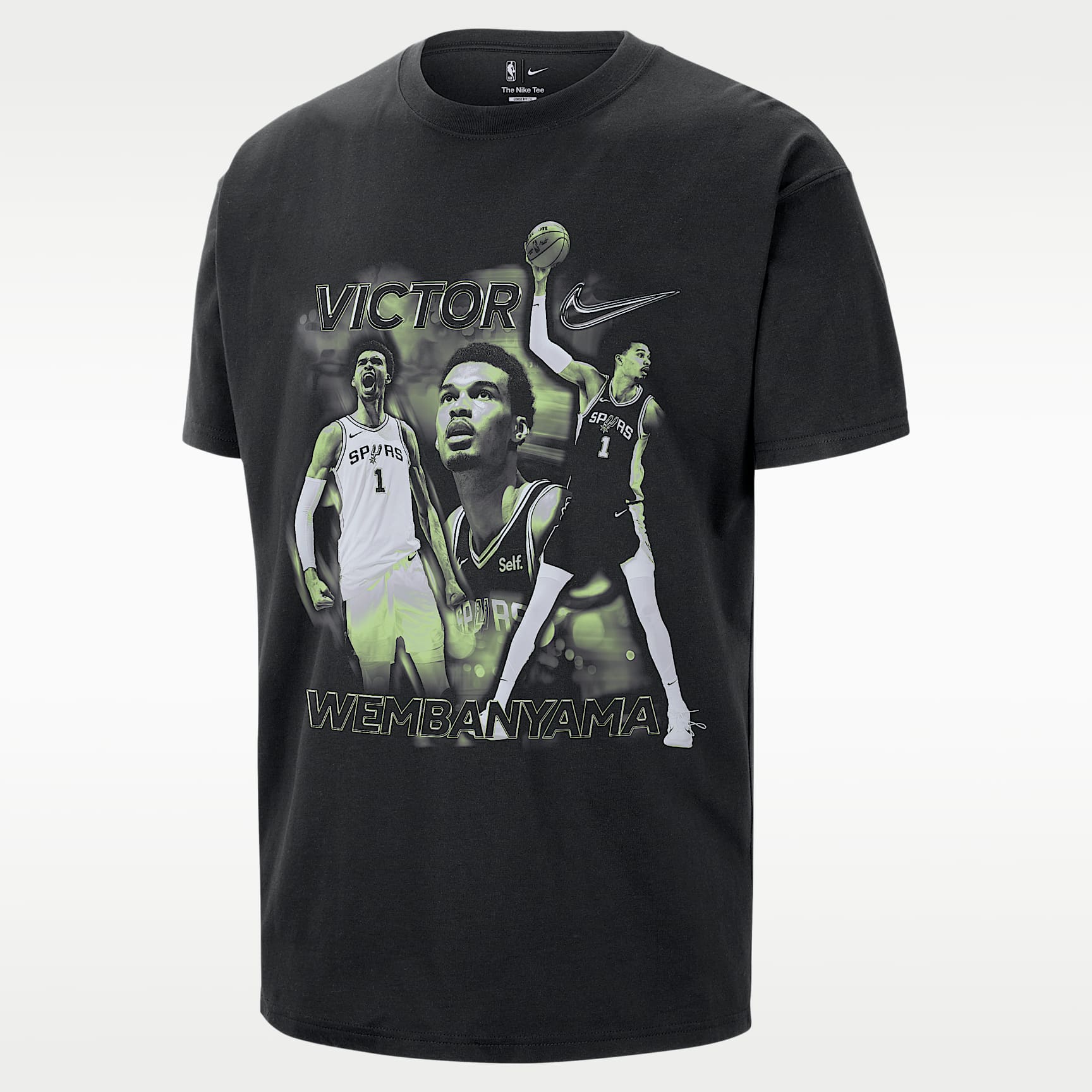 Victor Wembanyama Nike NBA-T-shirt til mænd