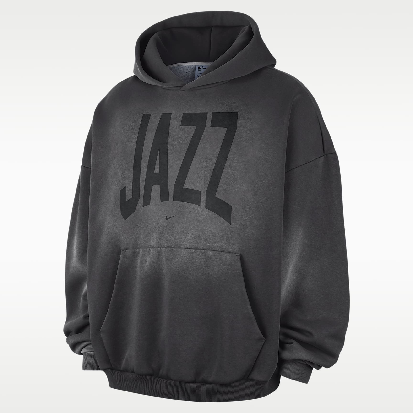 Utah Jazz Standard Issue Men's Therma-FIT Fleece Basketball Pullover Hoodie