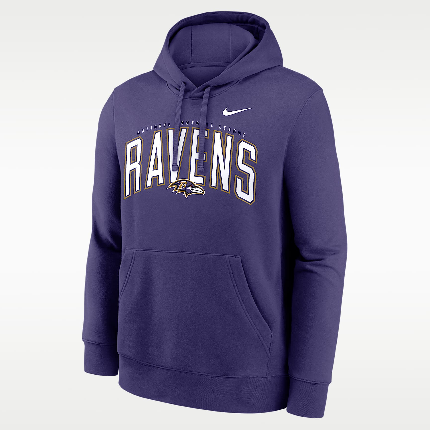 Baltimore Ravens Club Men's Nike NFL Pullover Hoodie