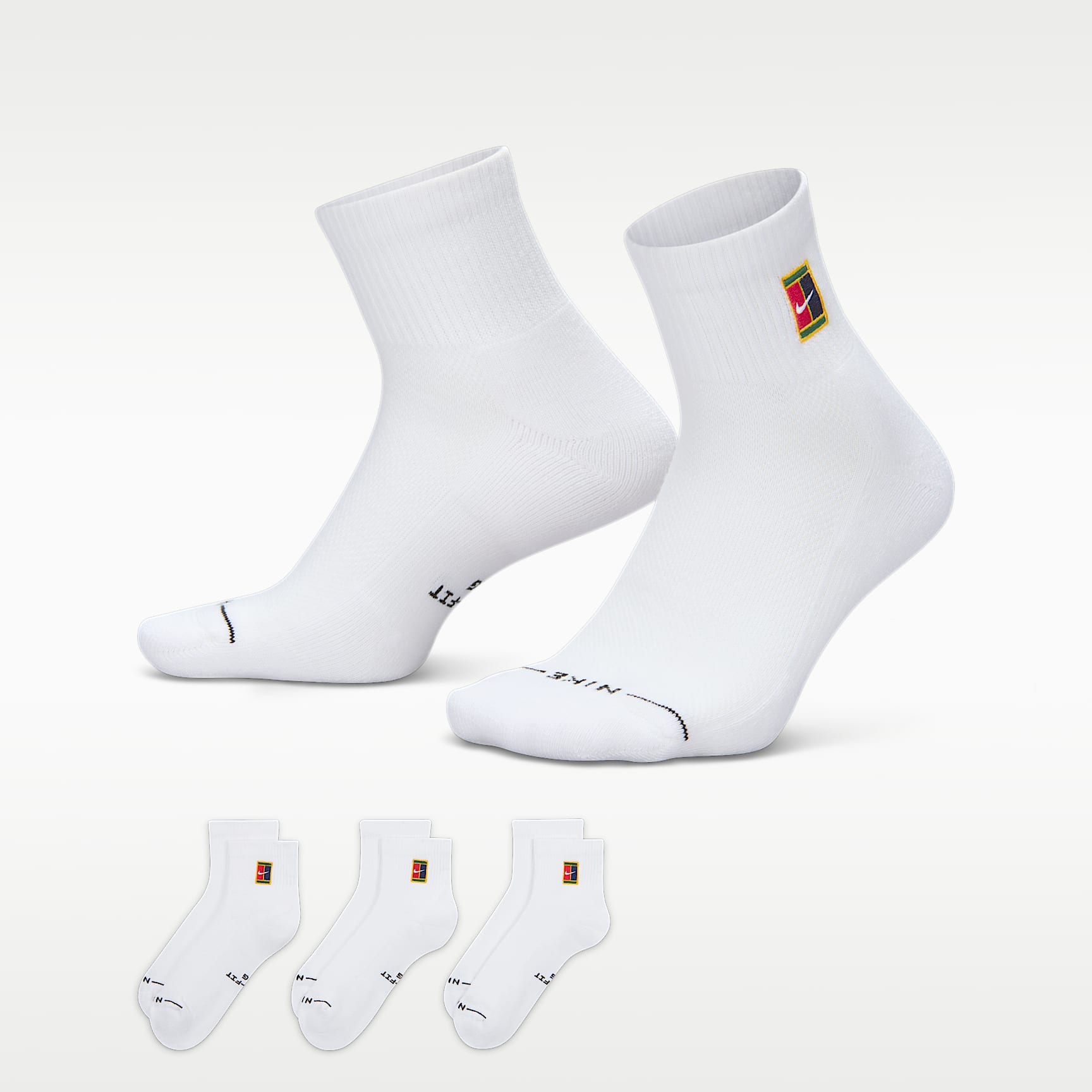 Nike Everyday Elevated Ankle Socks (3 Pairs)