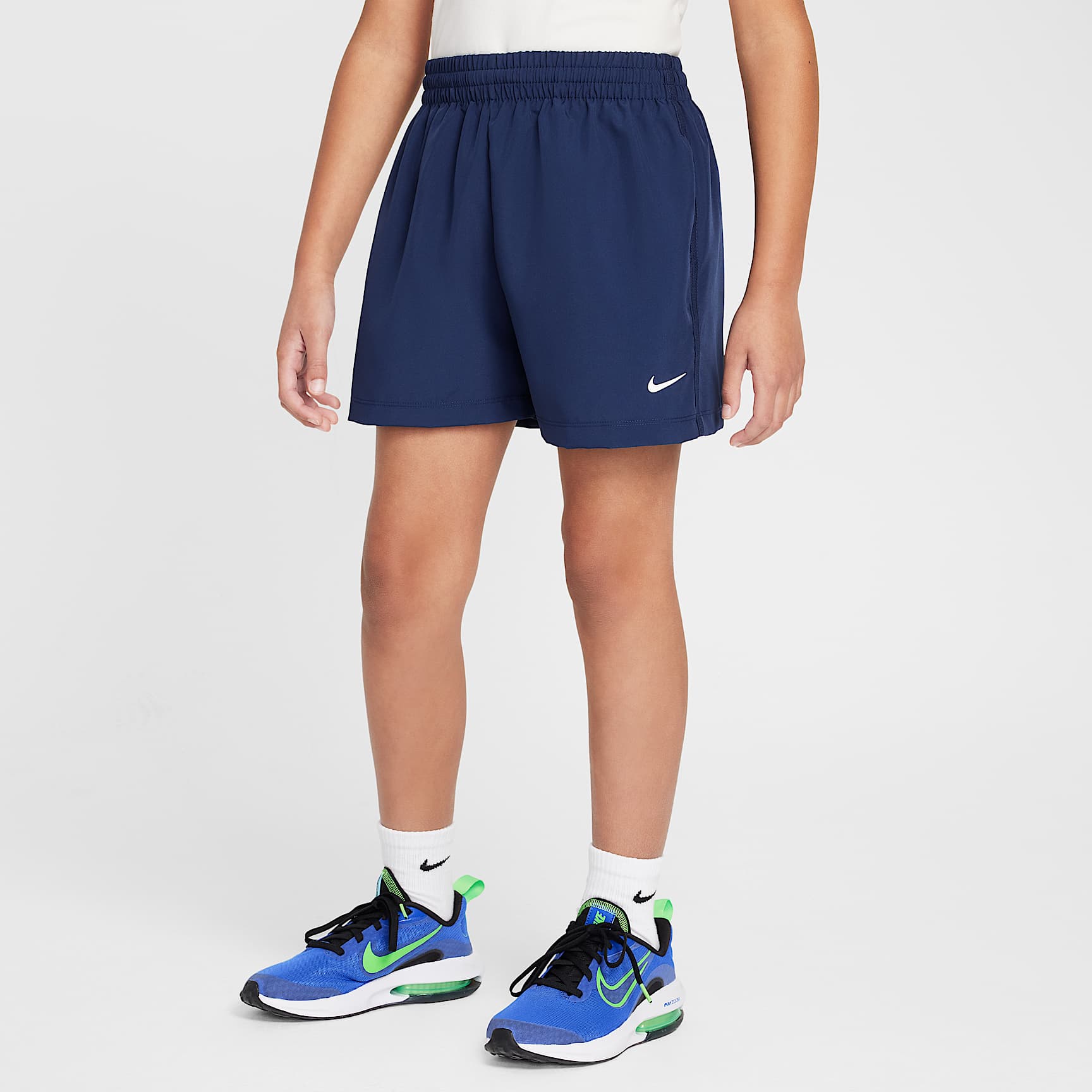 Shorts de tejido Woven Dri-FIT de 10 cm para niños talla grande Nike Multi