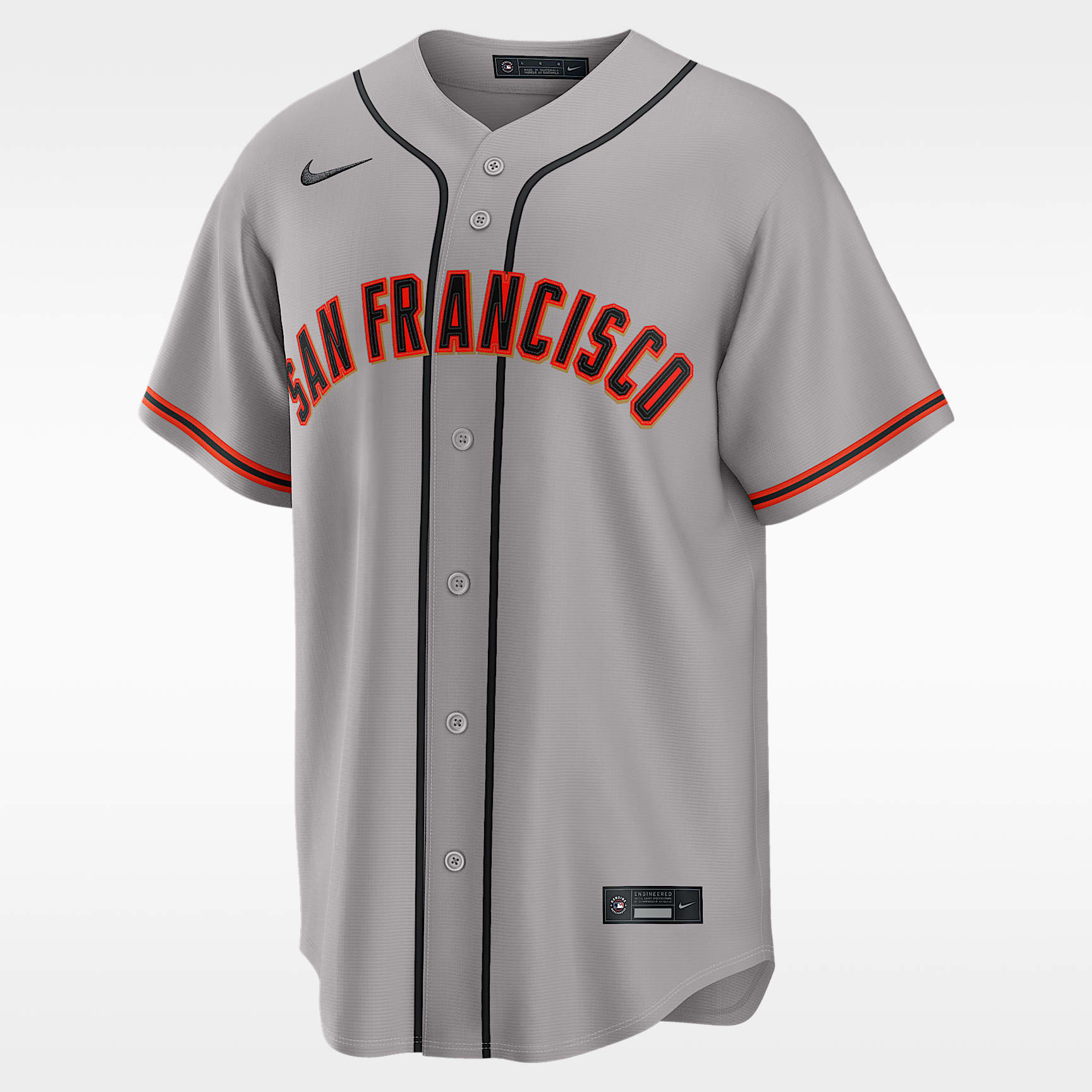 Jersey Nike Replica Giants Road San Francisco Giants