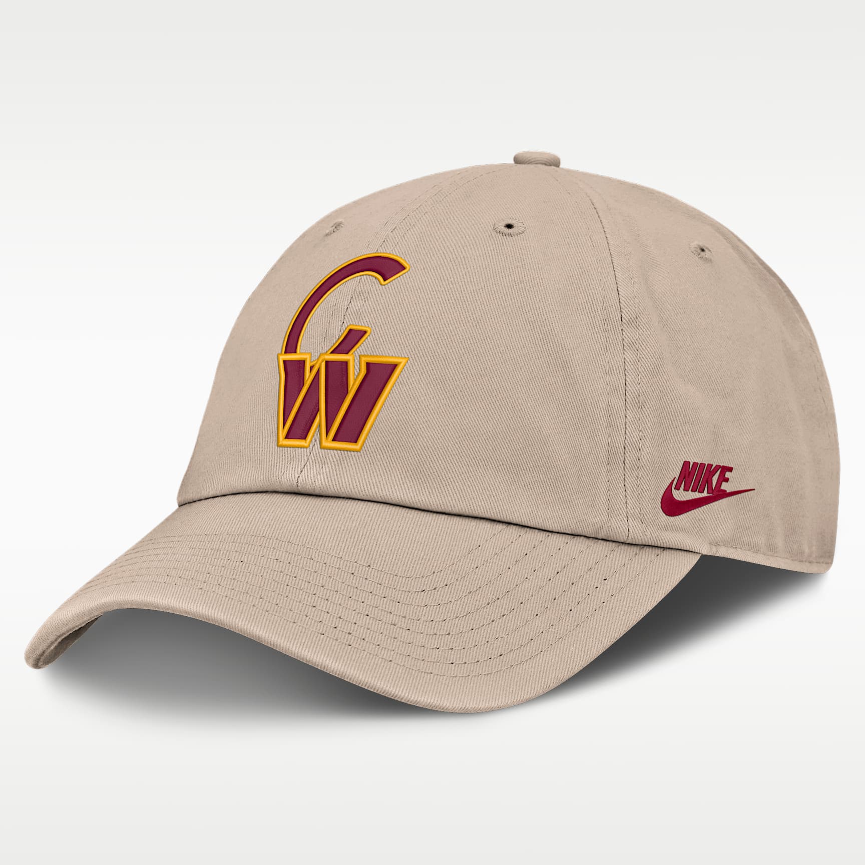 Gorra ajustable Nike de la NFL para hombre Washington Commanders Rewind Club