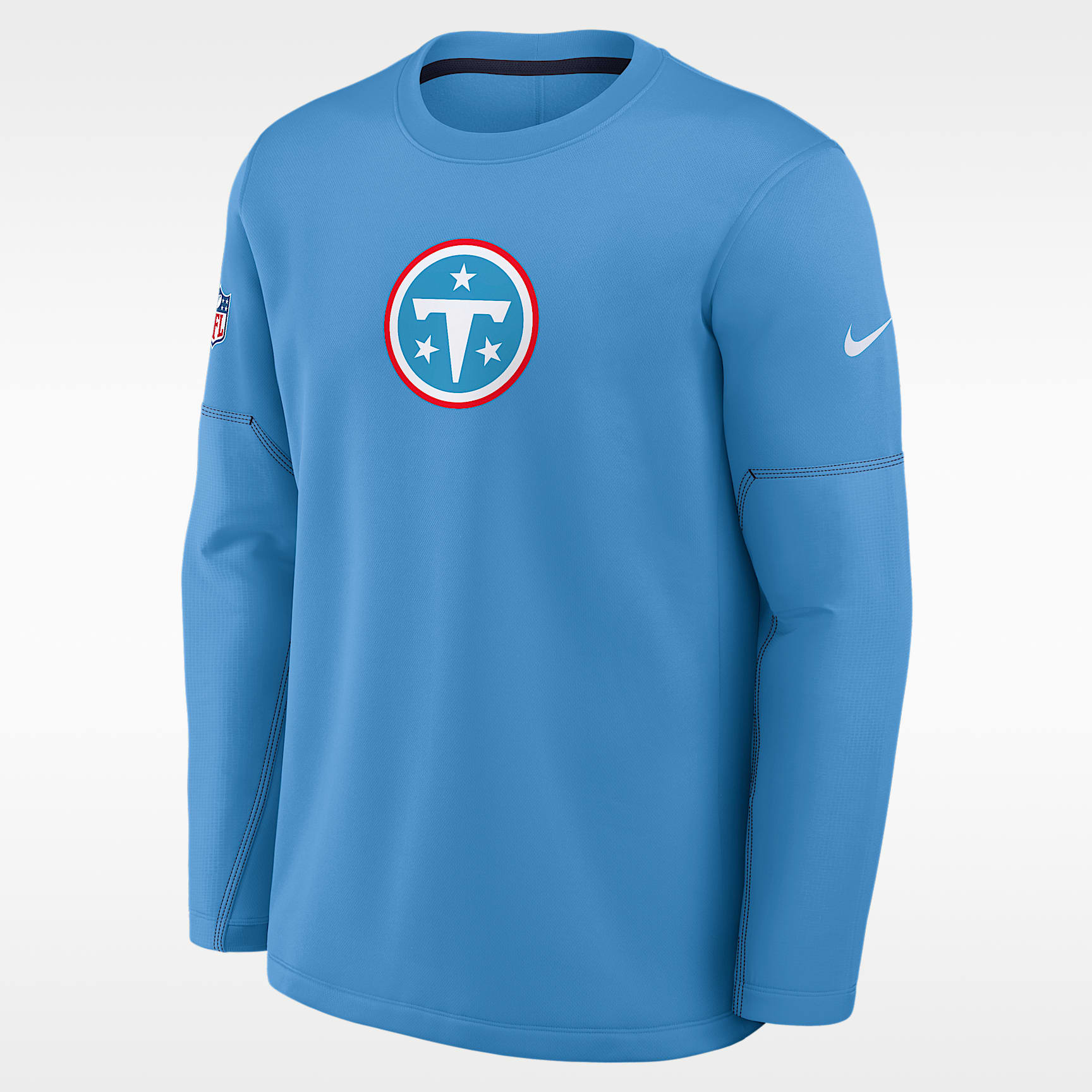 Tennessee Titans Sideline Coaches Men's Nike Therma-FIT NFL Long-Sleeve T-Shirt