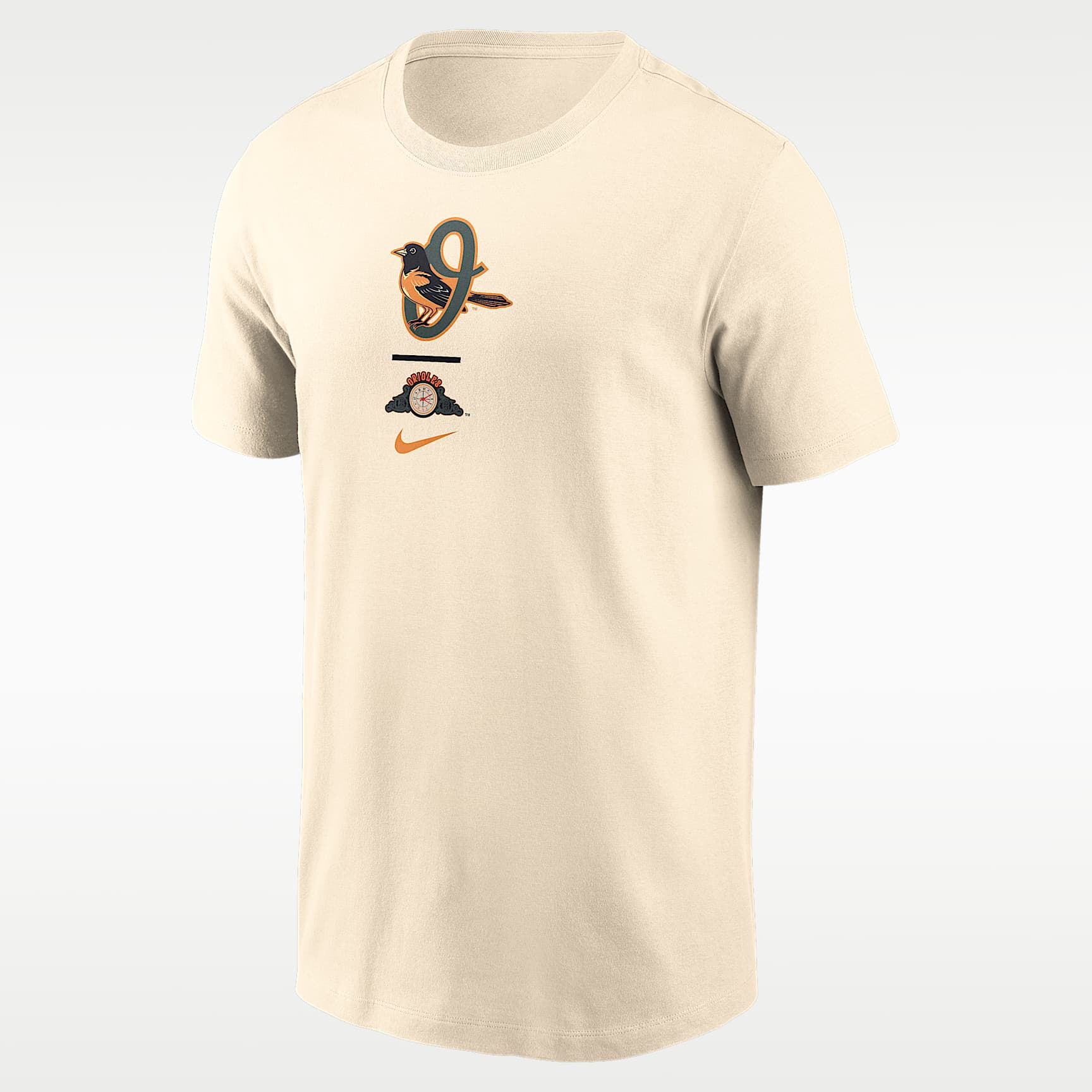 Baltimore Orioles City Connect 2-Hit Men's Nike MLB T-Shirt