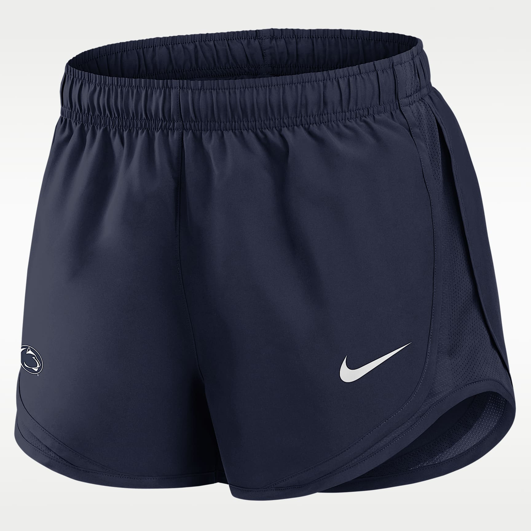 Shorts universitarios Nike Dri-FIT para mujer Penn State Tempo