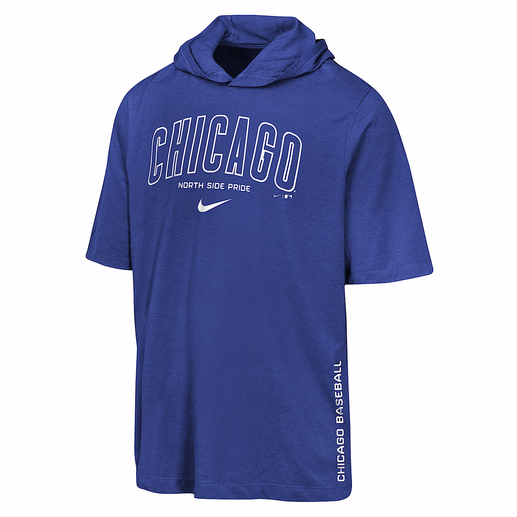 Chicago Cubs Big Kids' Nike Dri-FIT MLB Hooded T-Shirt