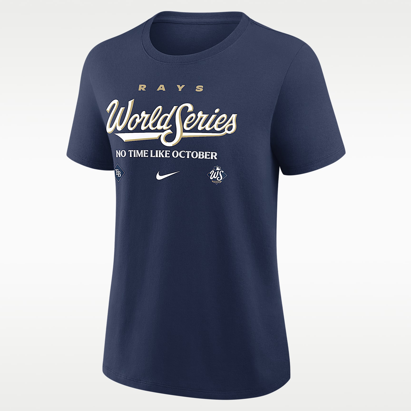 Tampa Bay Rays 2026 World Series Participant Authentic Collection Women's Nike MLB T-Shirt