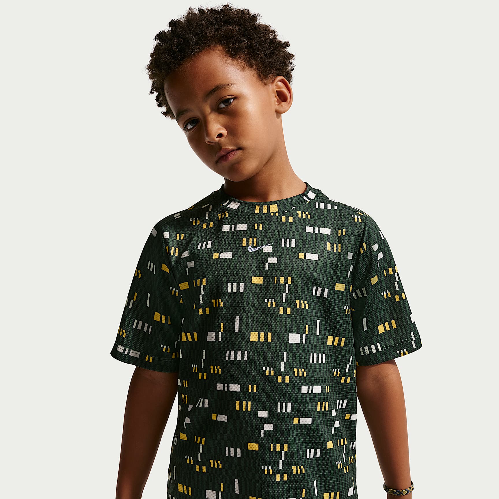 Nike Multi Big Kids' (Boys') Dri-FIT Short-Sleeve Top