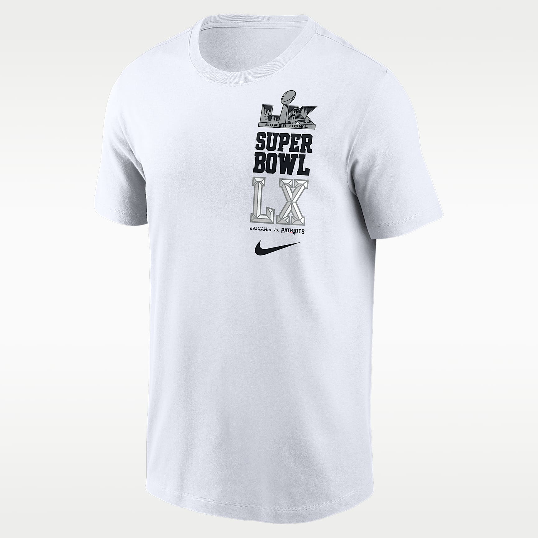 Super Bowl LX Bound Dueling Men's Nike NFL T-Shirt